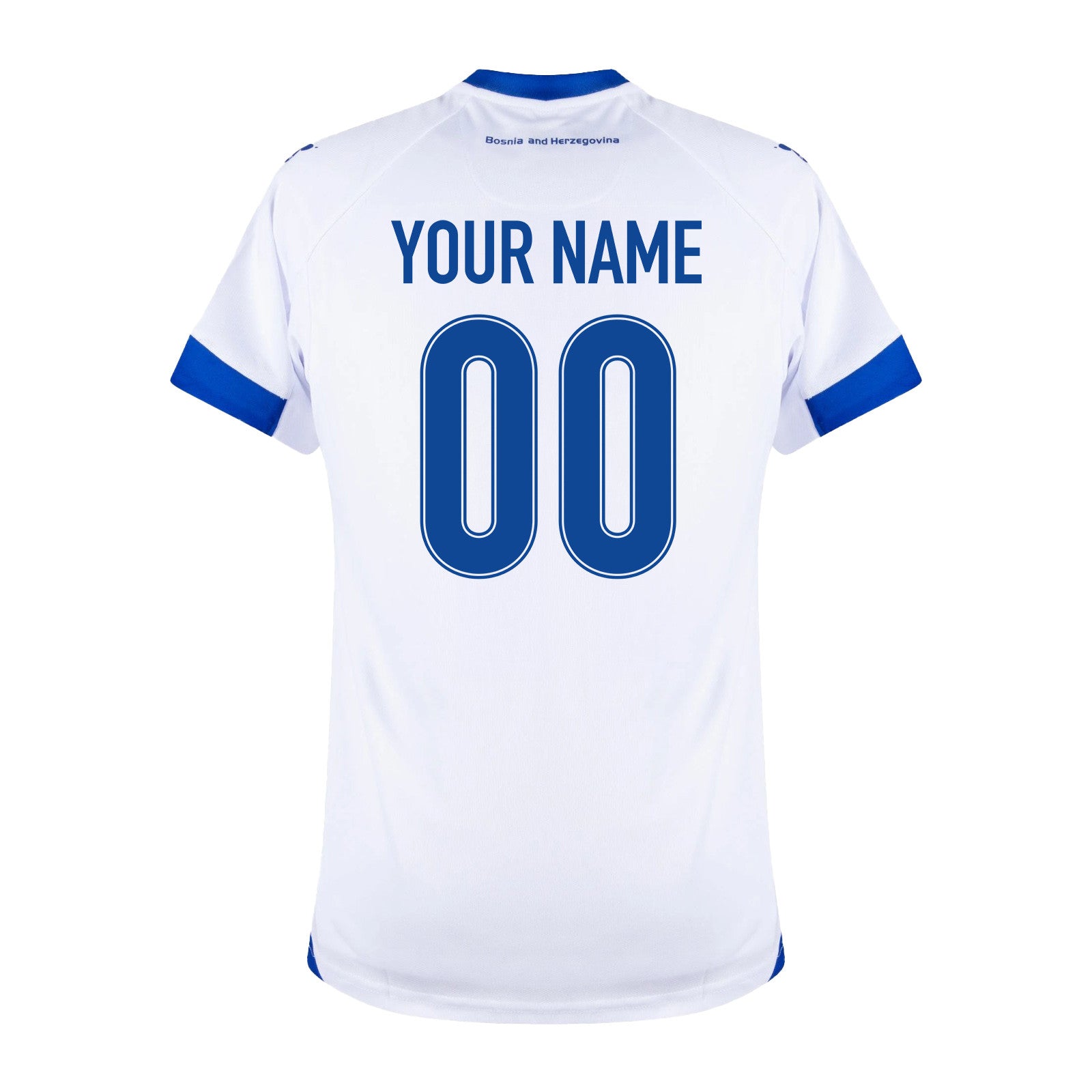 Bosnia and Herzegovina 2026 Away Jersey - Personalized - White, Men