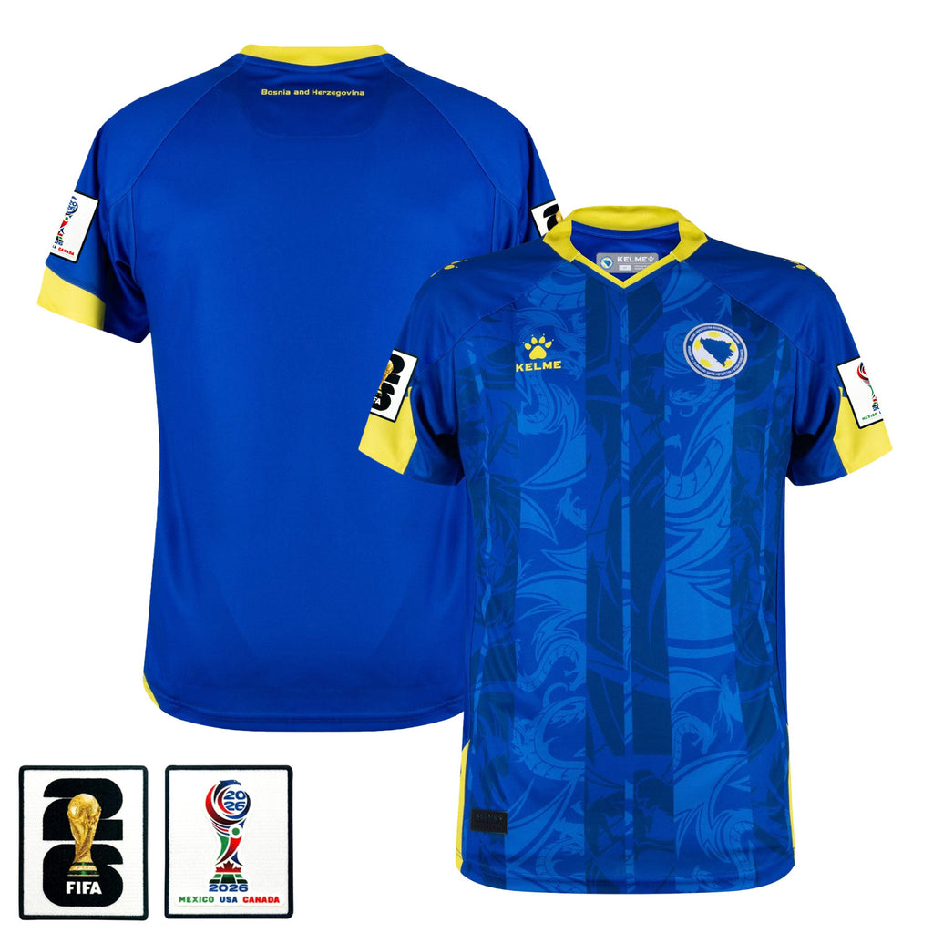 Bosnia and Herzegovina 2026 Home Jersey - Blue, Men