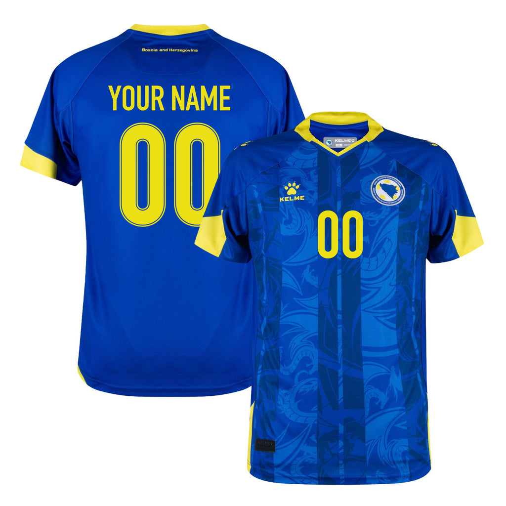 Bosnia and Herzegovina 2026 Home Jersey - Personalized - Blue, Men