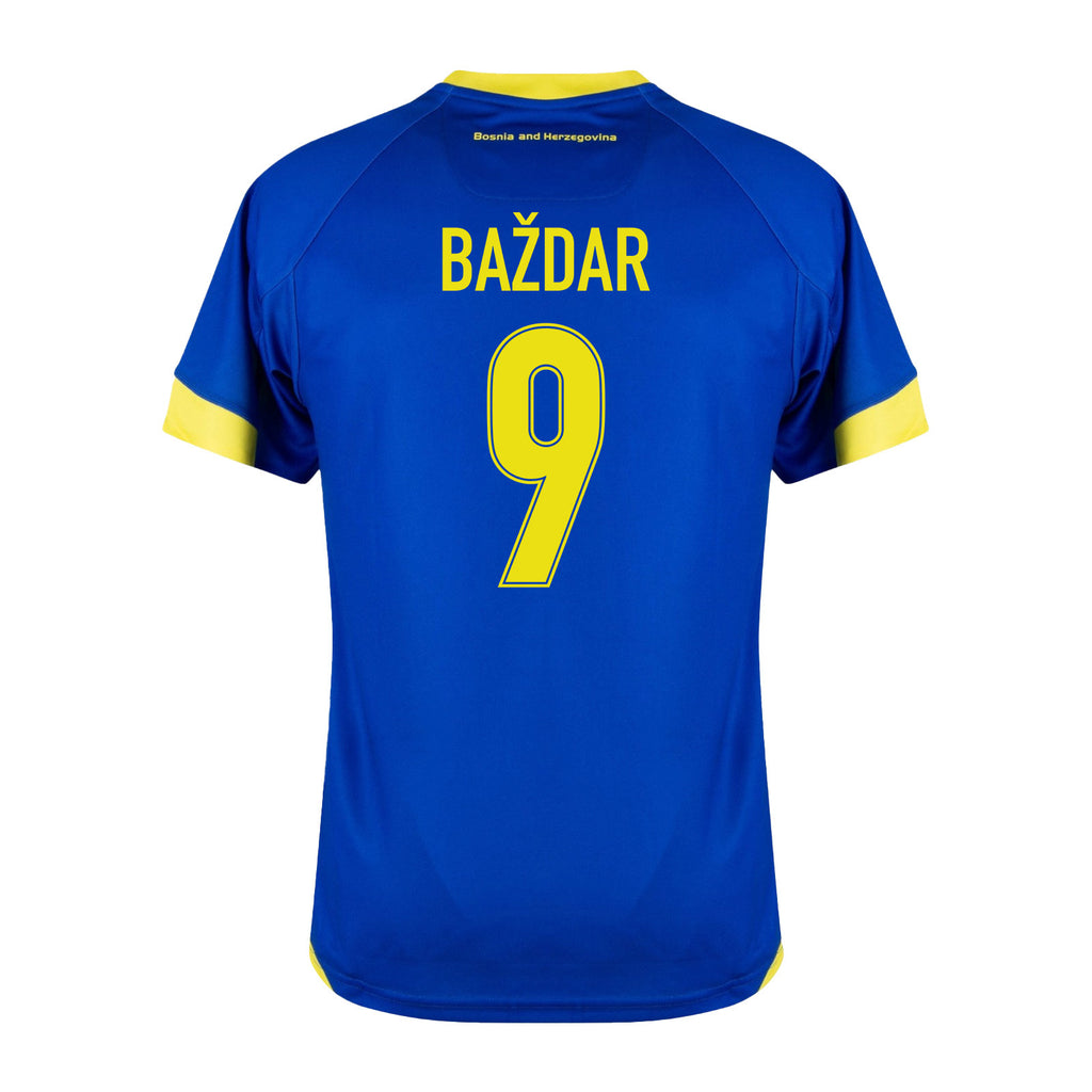 Samed Baždar 9 Bosnia and Herzegovina 2026 Home Jersey - Blue, Men
