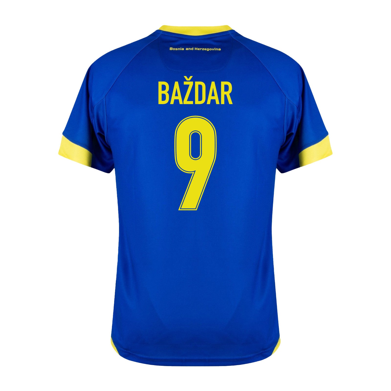 Samed Baždar 9 Bosnia and Herzegovina 2026 Home Jersey - Blue, Men