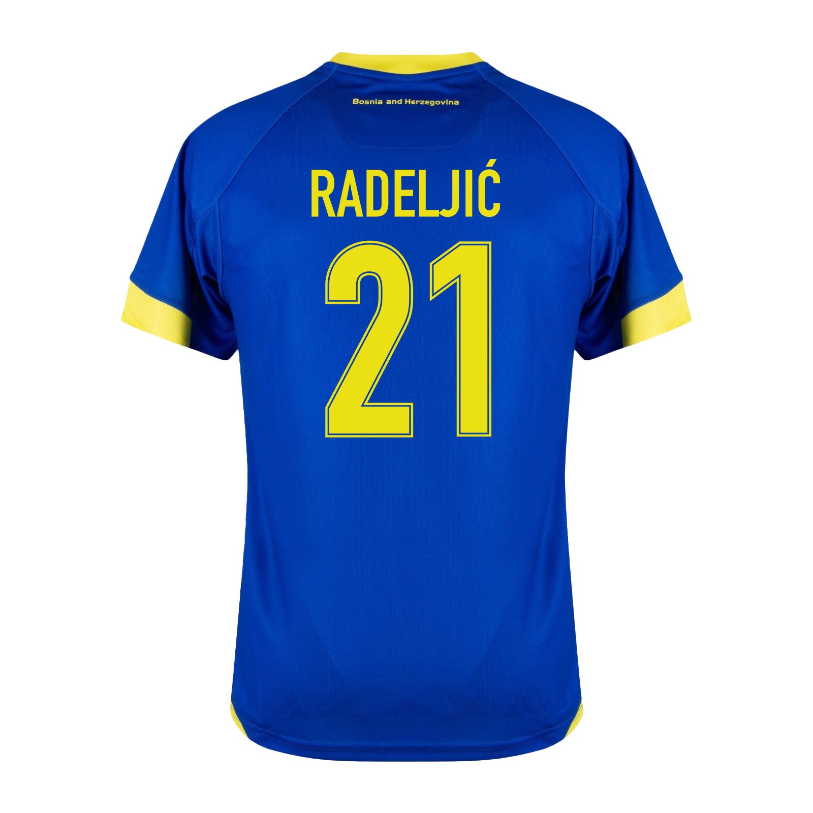 Stjepan Radeljić 21 Bosnia and Herzegovina 2026 Home Jersey - Blue, Men
