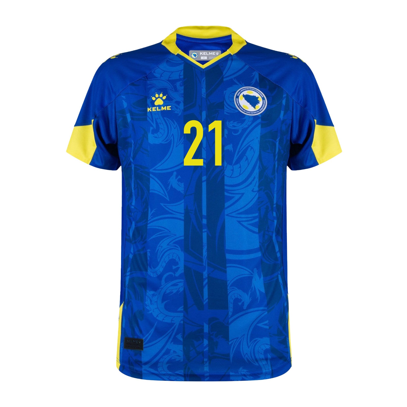 Stjepan Radeljić 21 Bosnia and Herzegovina 2026 Home Jersey - Blue, Men