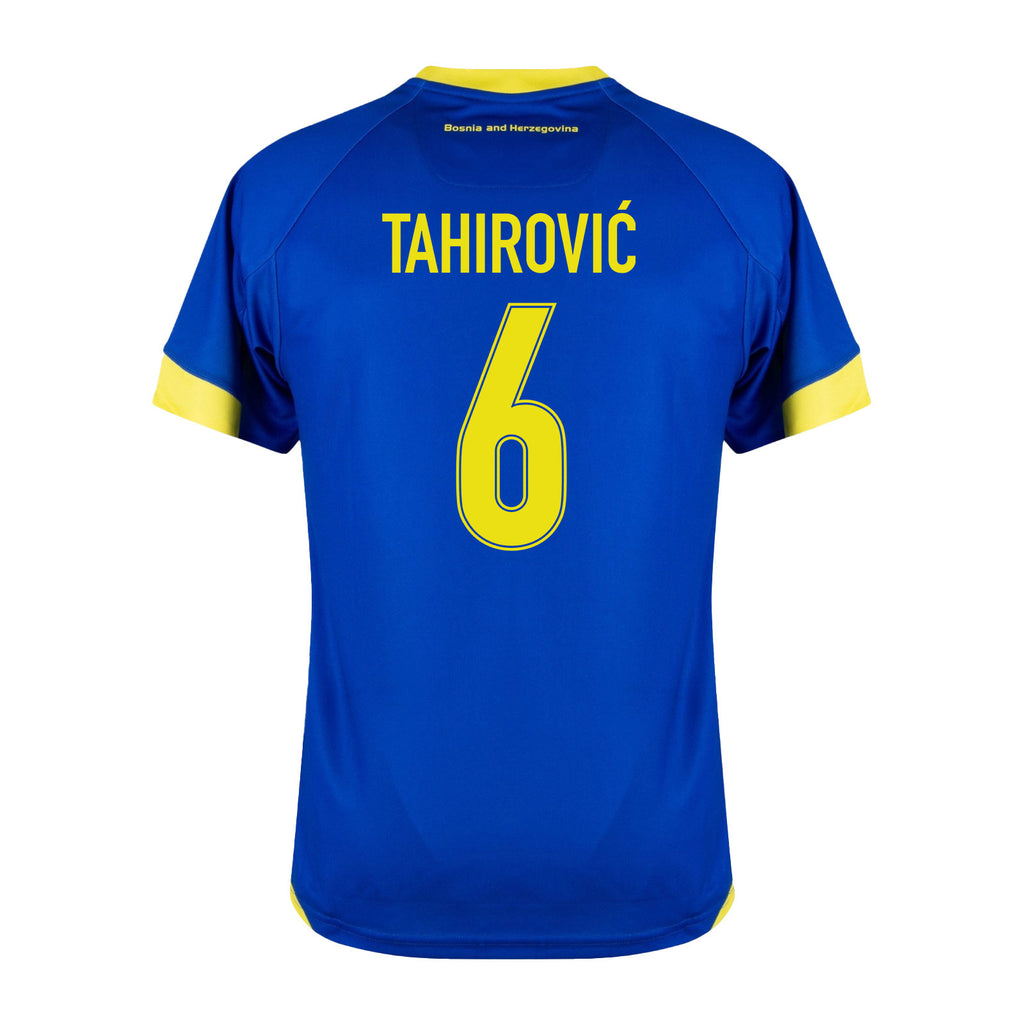 Benjamin Tahirović 6 Bosnia and Herzegovina 2026 Home Jersey - Blue, Men