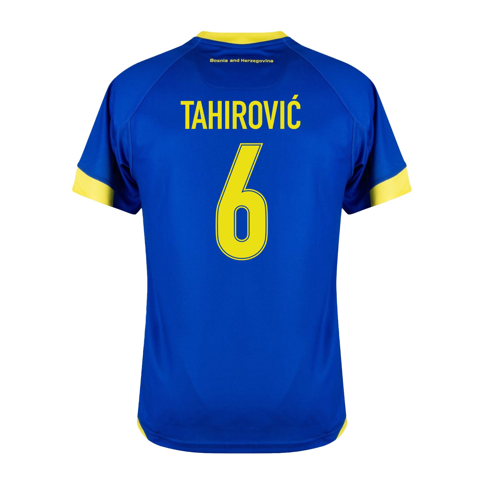 Benjamin Tahirović 6 Bosnia and Herzegovina 2026 Home Jersey - Blue, Men