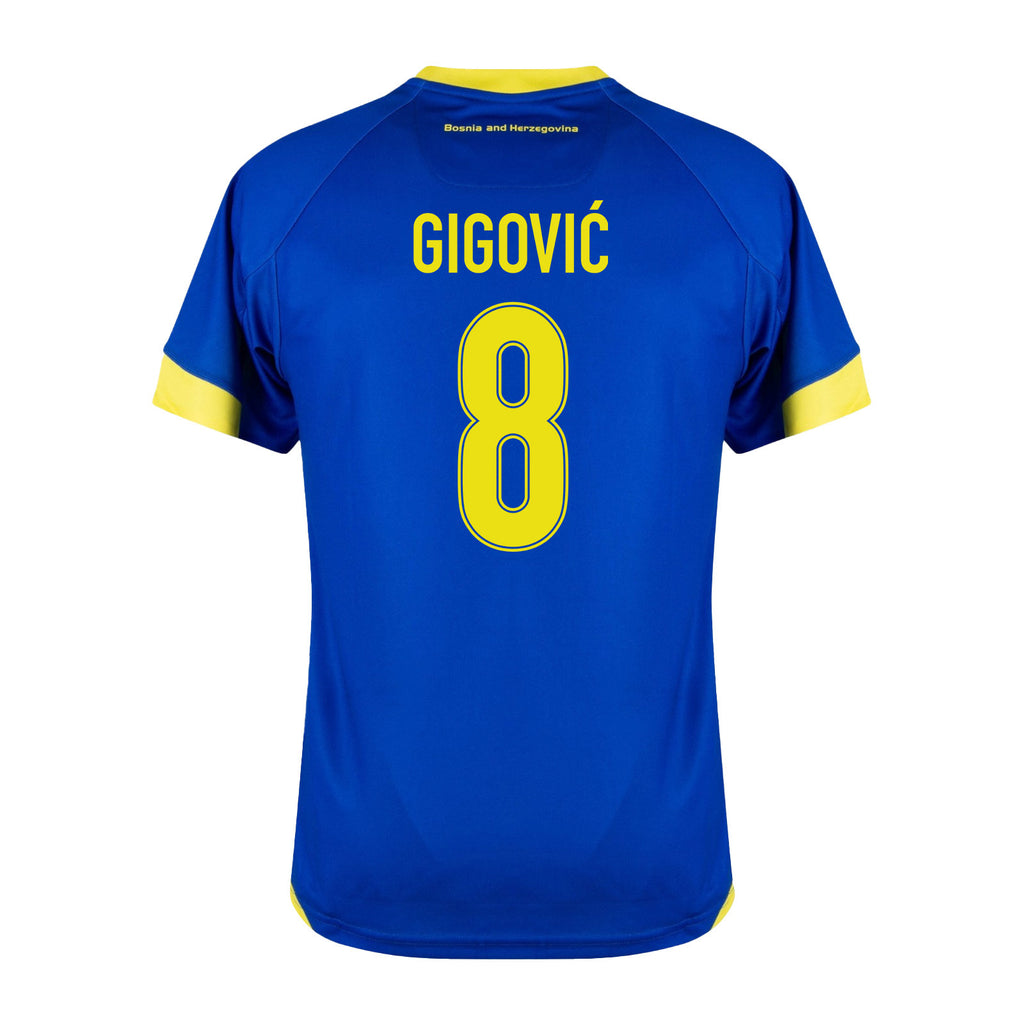 Armin Gigović 8 Bosnia and Herzegovina 2026 Home Jersey - Blue, Men