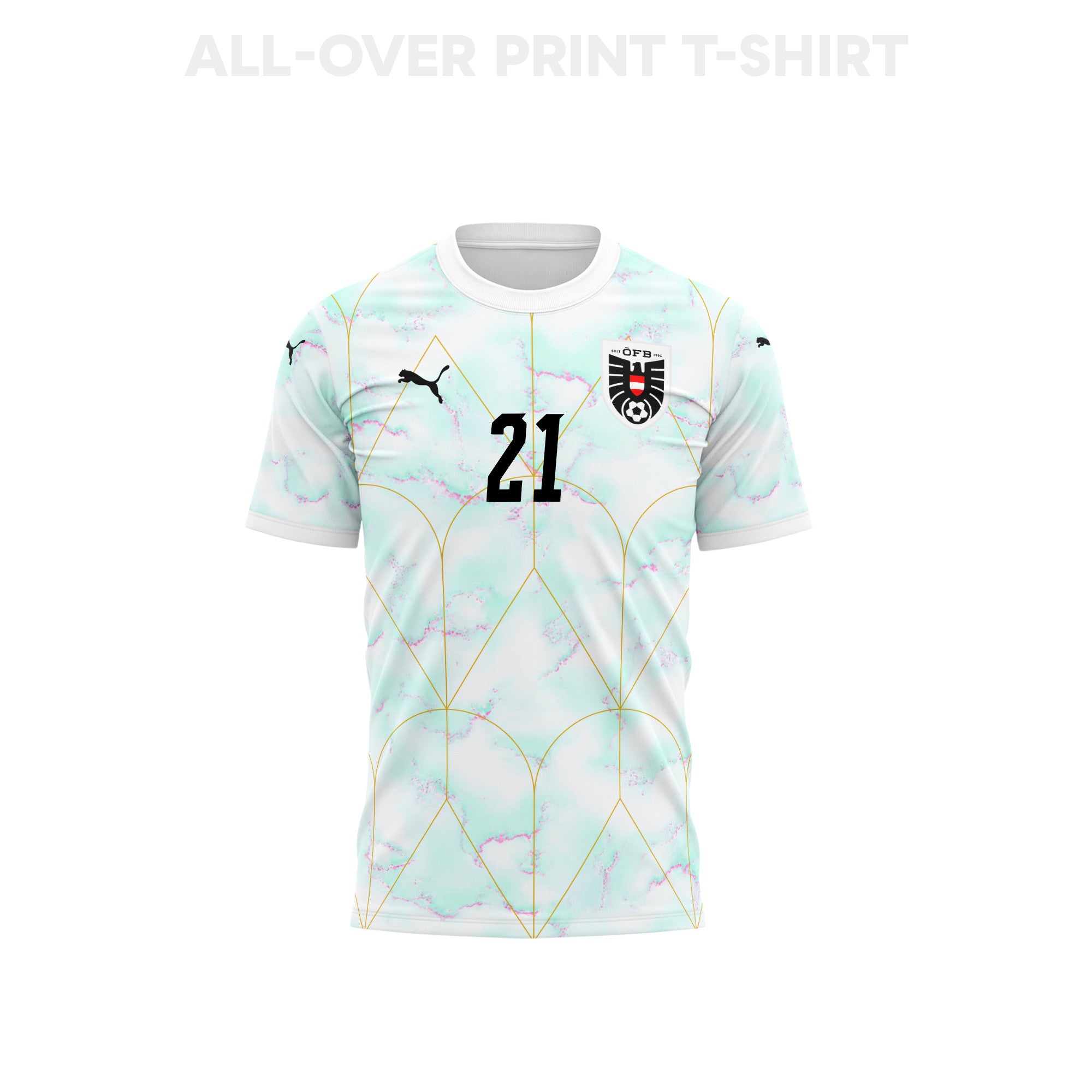 Patrick Wimmer 21 Youth Austria 2026 Away 3D T-shirt Fully Printed – White