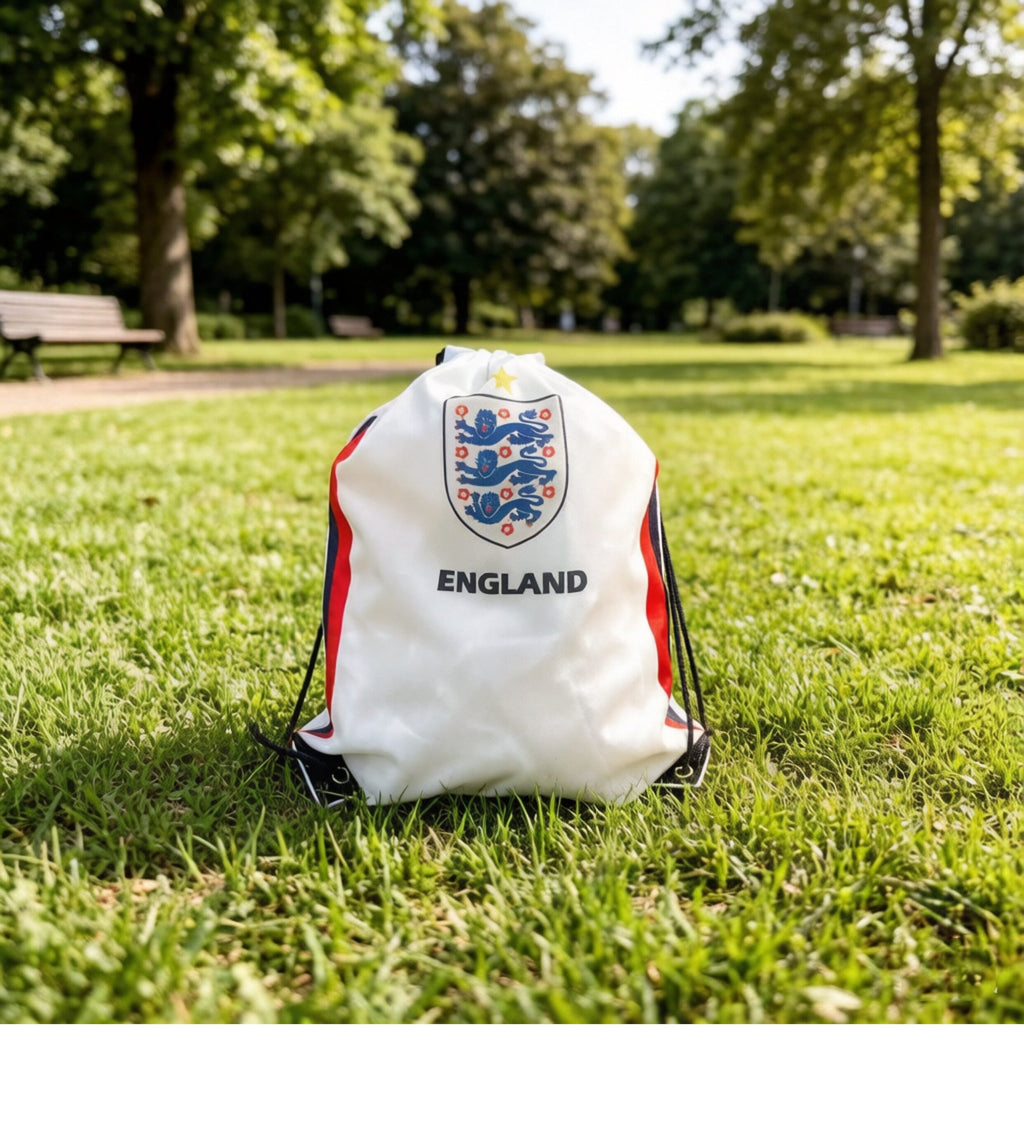 England Soccer Fan Drawstring Bag – World Cup 2026 Edition