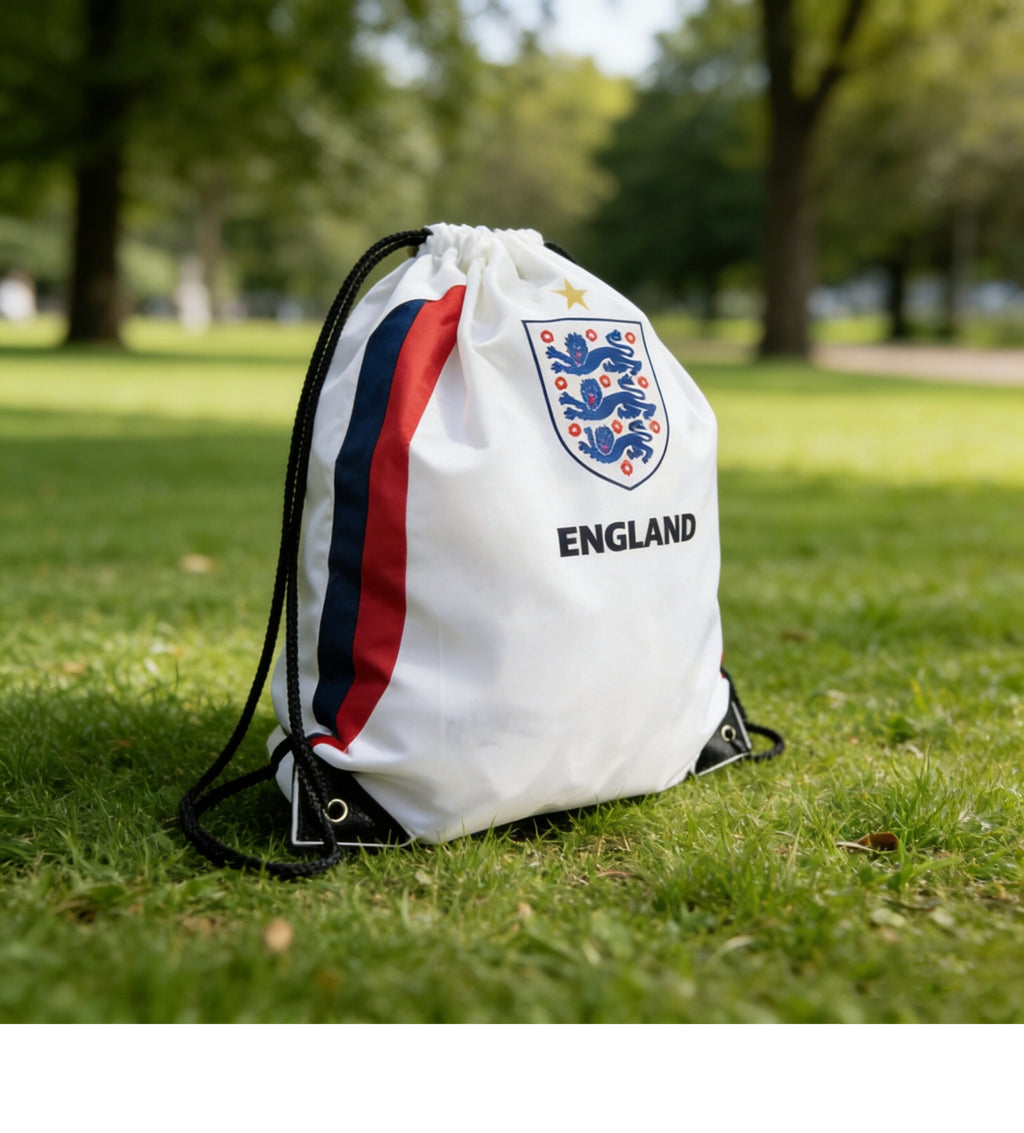 England Soccer Fan Drawstring Bag – World Cup 2026 Edition