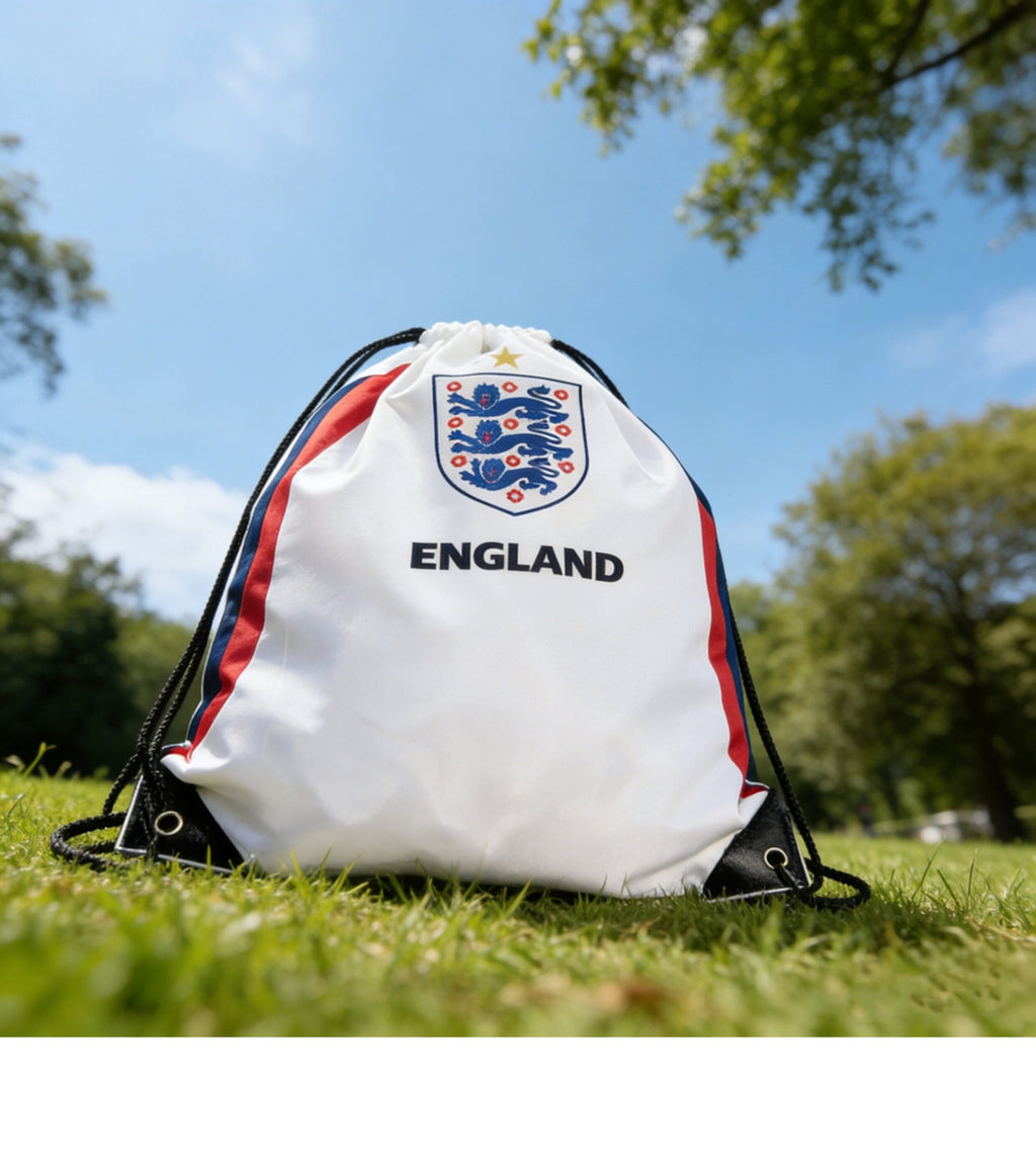 England Soccer Fan Drawstring Bag – World Cup 2026 Edition