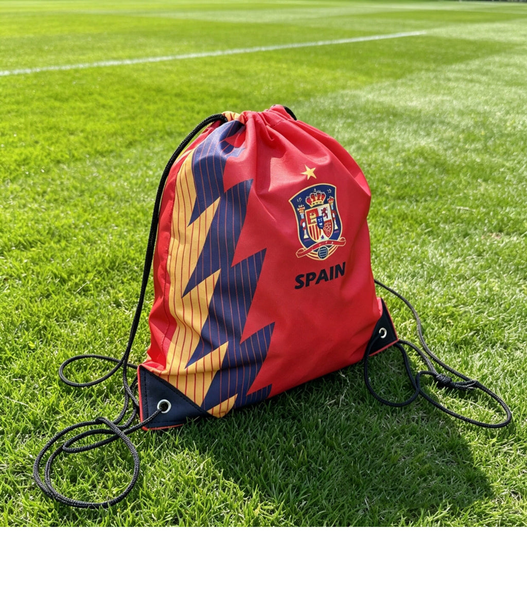 Spain Soccer Fan Drawstring Bag – World Cup 2026 Edition