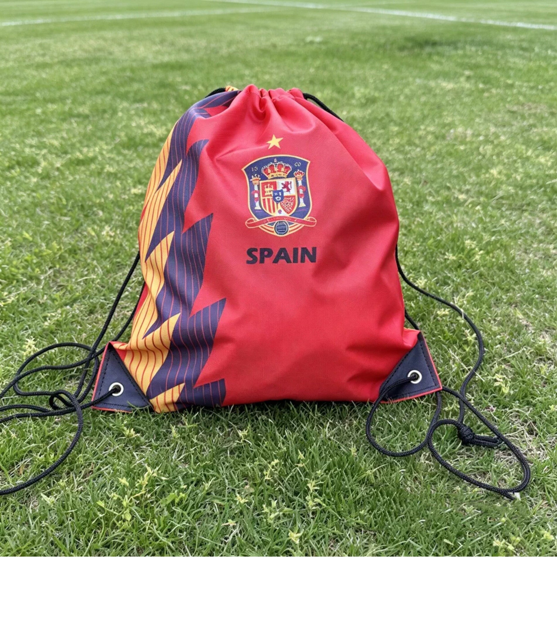 Spain Soccer Fan Drawstring Bag – World Cup 2026 Edition