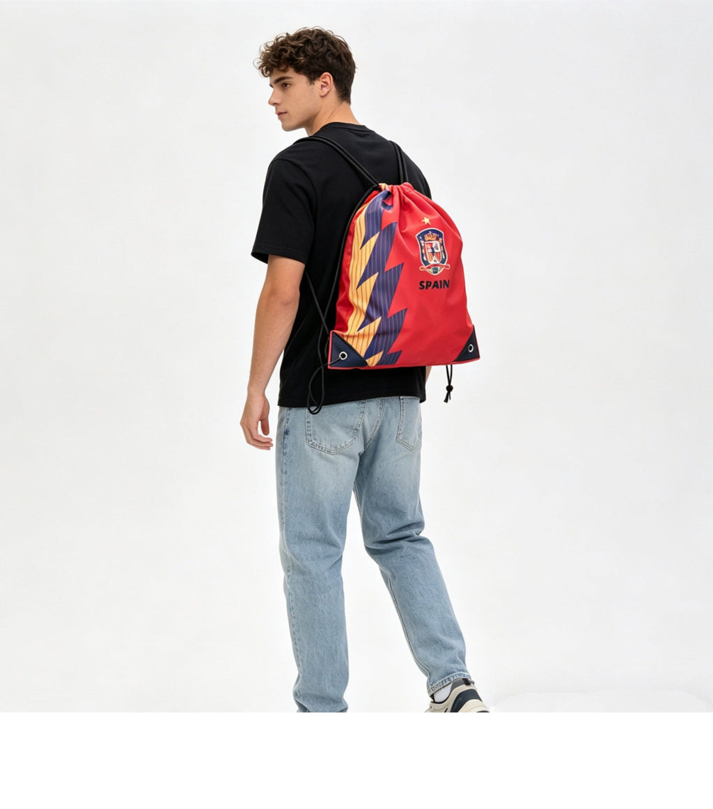Spain Soccer Fan Drawstring Bag – World Cup 2026 Edition