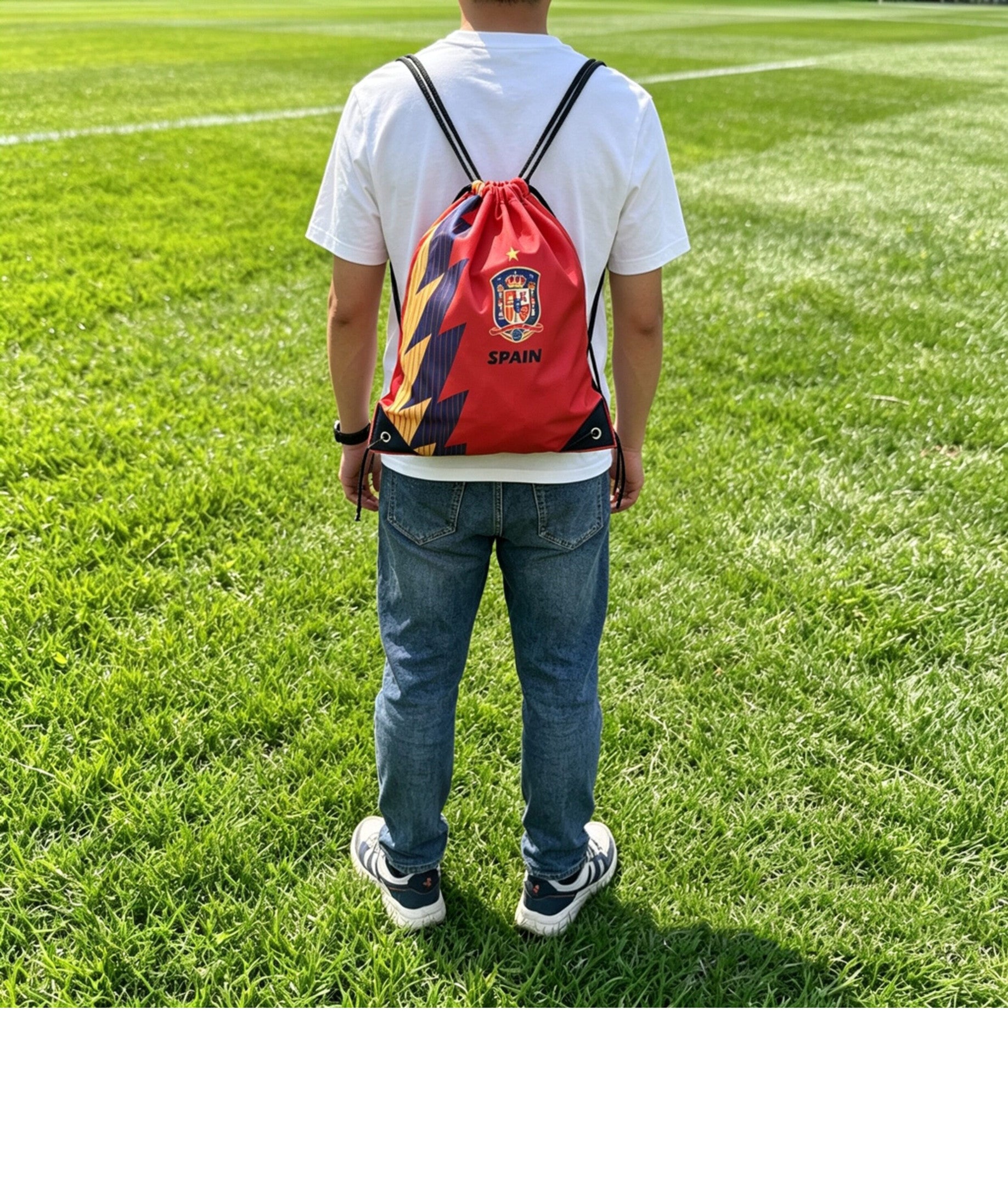 Spain Soccer Fan Drawstring Bag – World Cup 2026 Edition