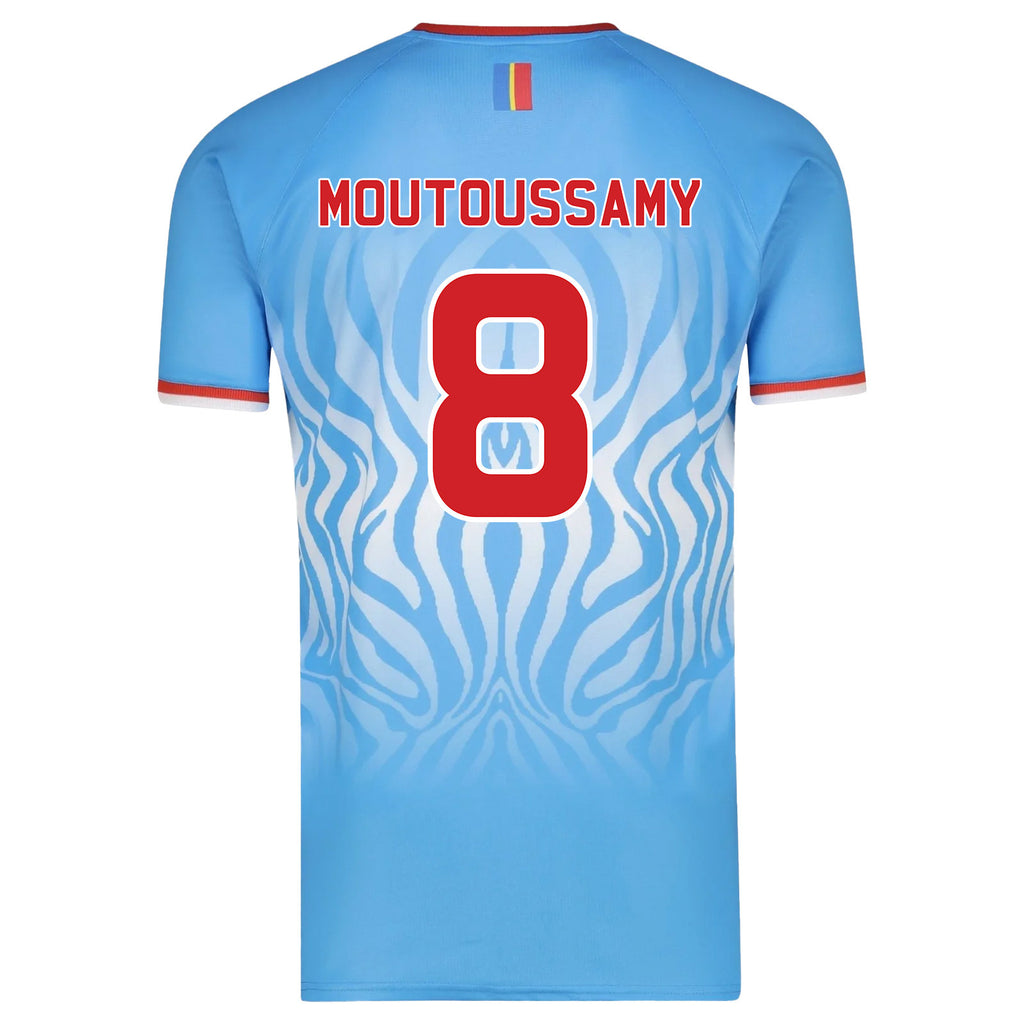 Samuel Moutoussamy 8 DR Congo 2026 Home Jersey - Blue, Men