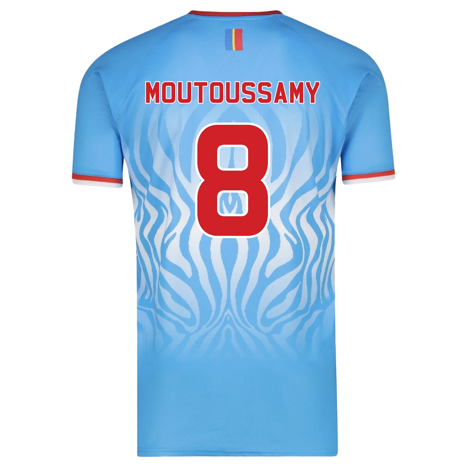 Samuel Moutoussamy 8 DR Congo 2026 Home Jersey - Blue, Men
