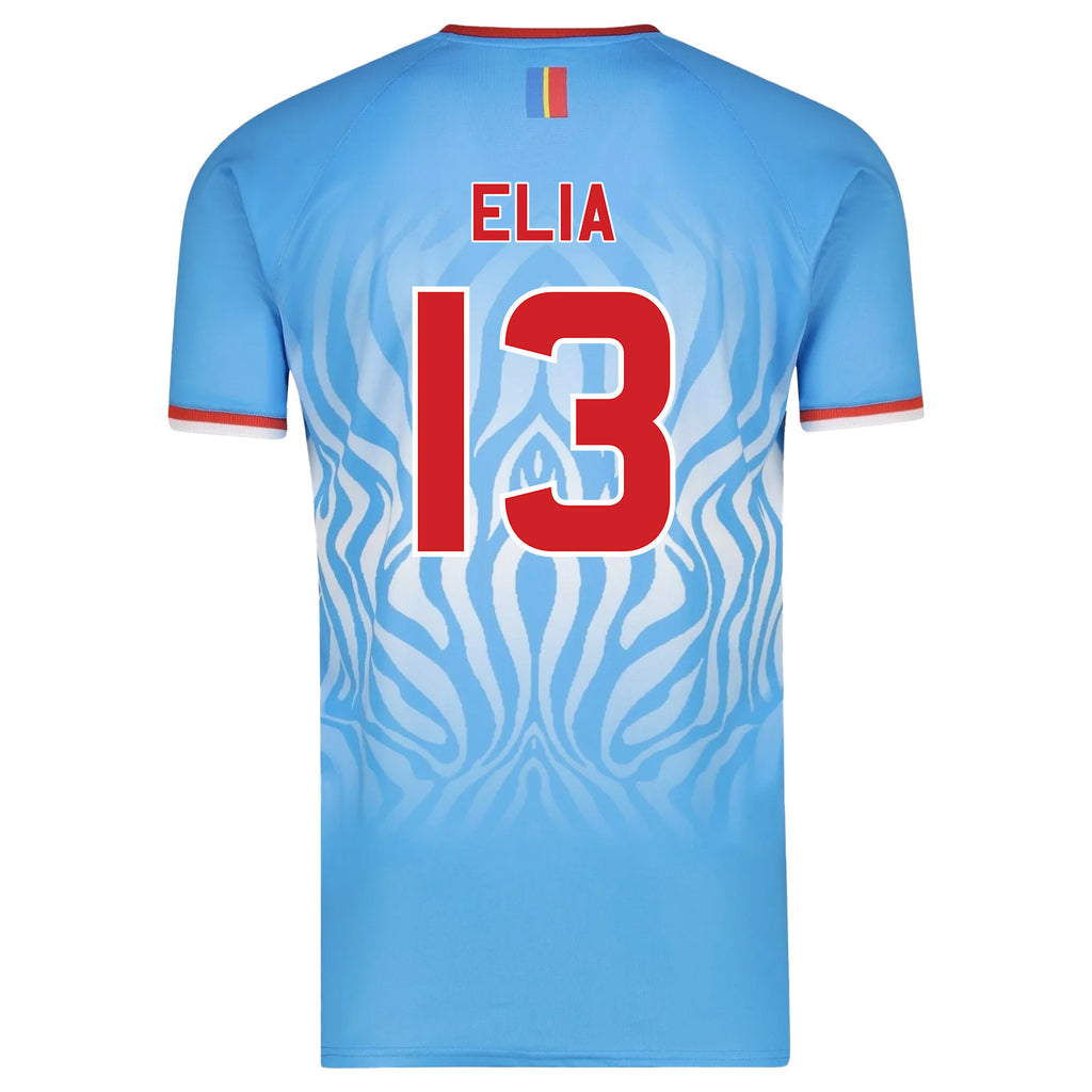 Meschack Elia 13 DR Congo 2026 Home Jersey - Blue, Men