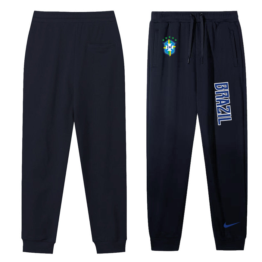 Brazil Soccer Joggers World Cup 2026 – Casual Fan Sweatpants