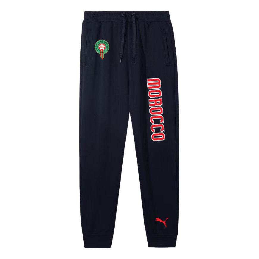 Morocco Soccer Joggers World Cup 2026 – Casual Fan Sweatpants