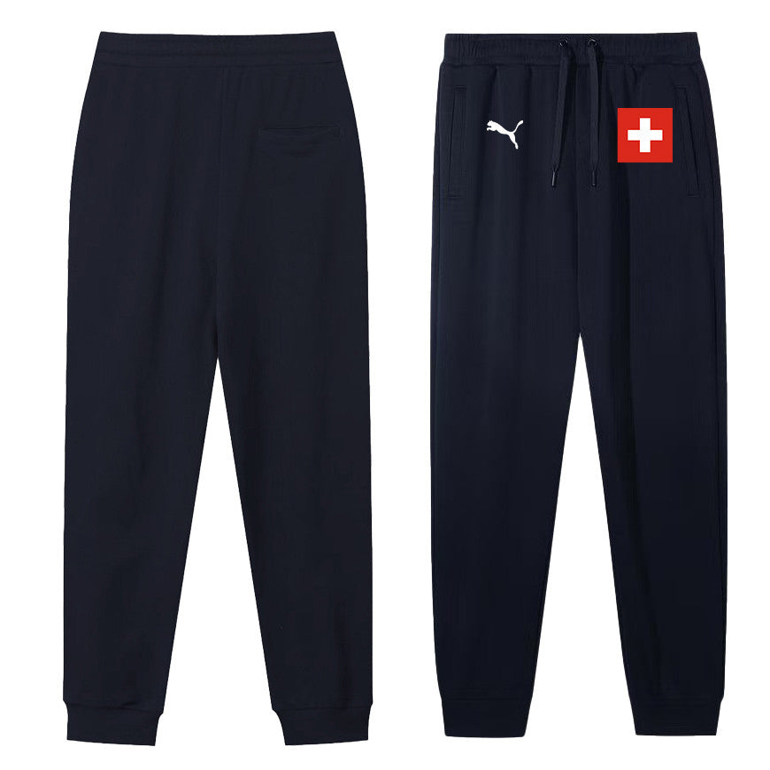 Switzerland Fan Supporter Sweatpants – Soccer World Cup 2026 Edition Jogger