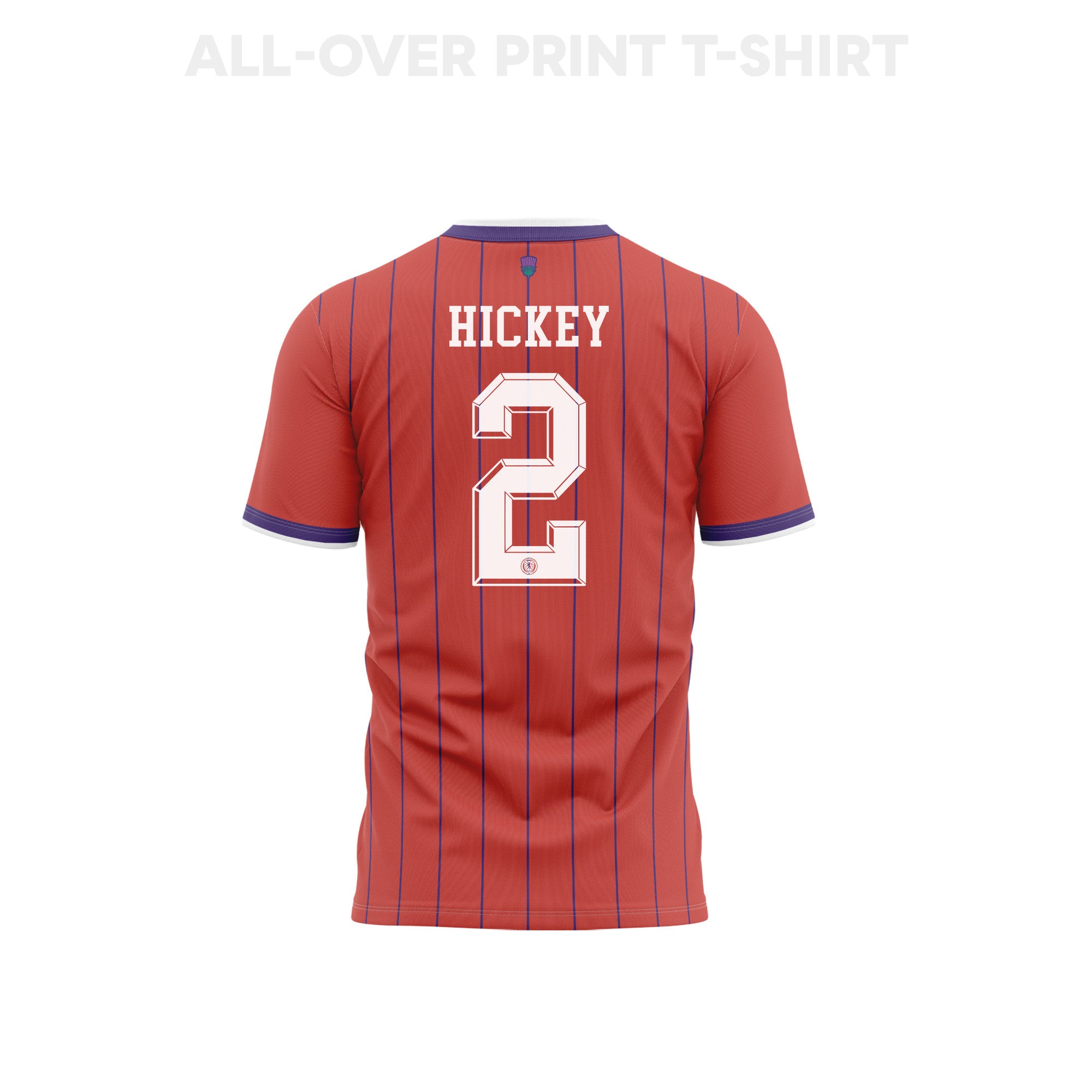 Aaron Hickey 2 Scotland 2026 Away 3D T-Shirt Fully Printed – Unisex, Red