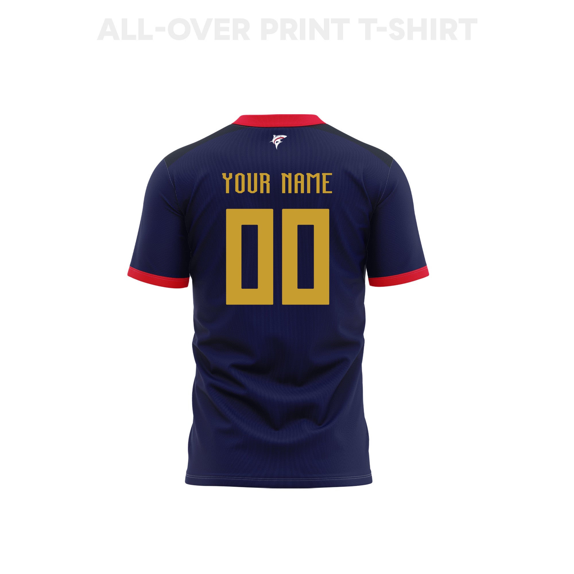 Cape Verde 2026 Personalized Youth Home 3D T-shirt Fully Printed – Navy