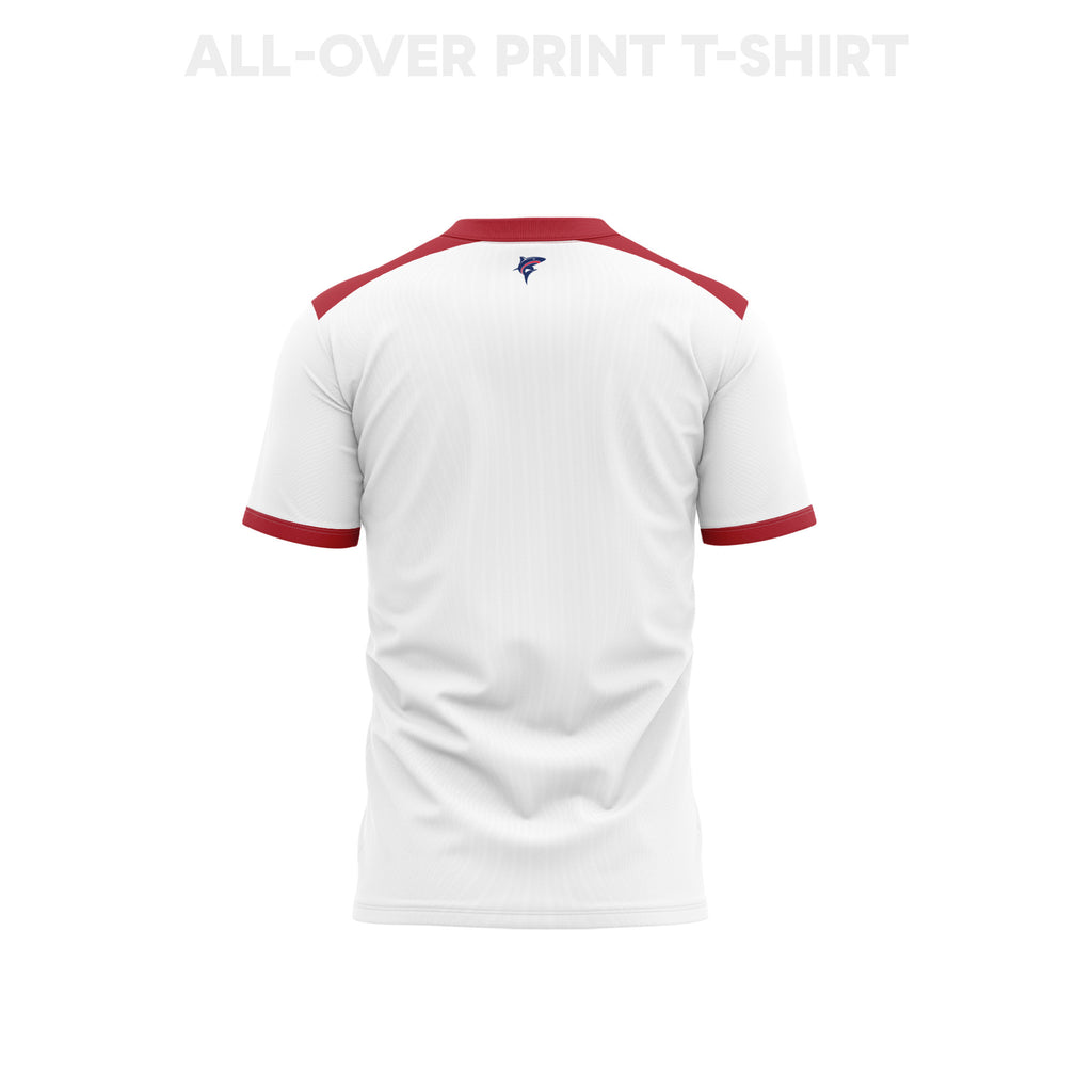 Cape Verde 2026 Youth Away 3D T-shirt Fully Printed – White