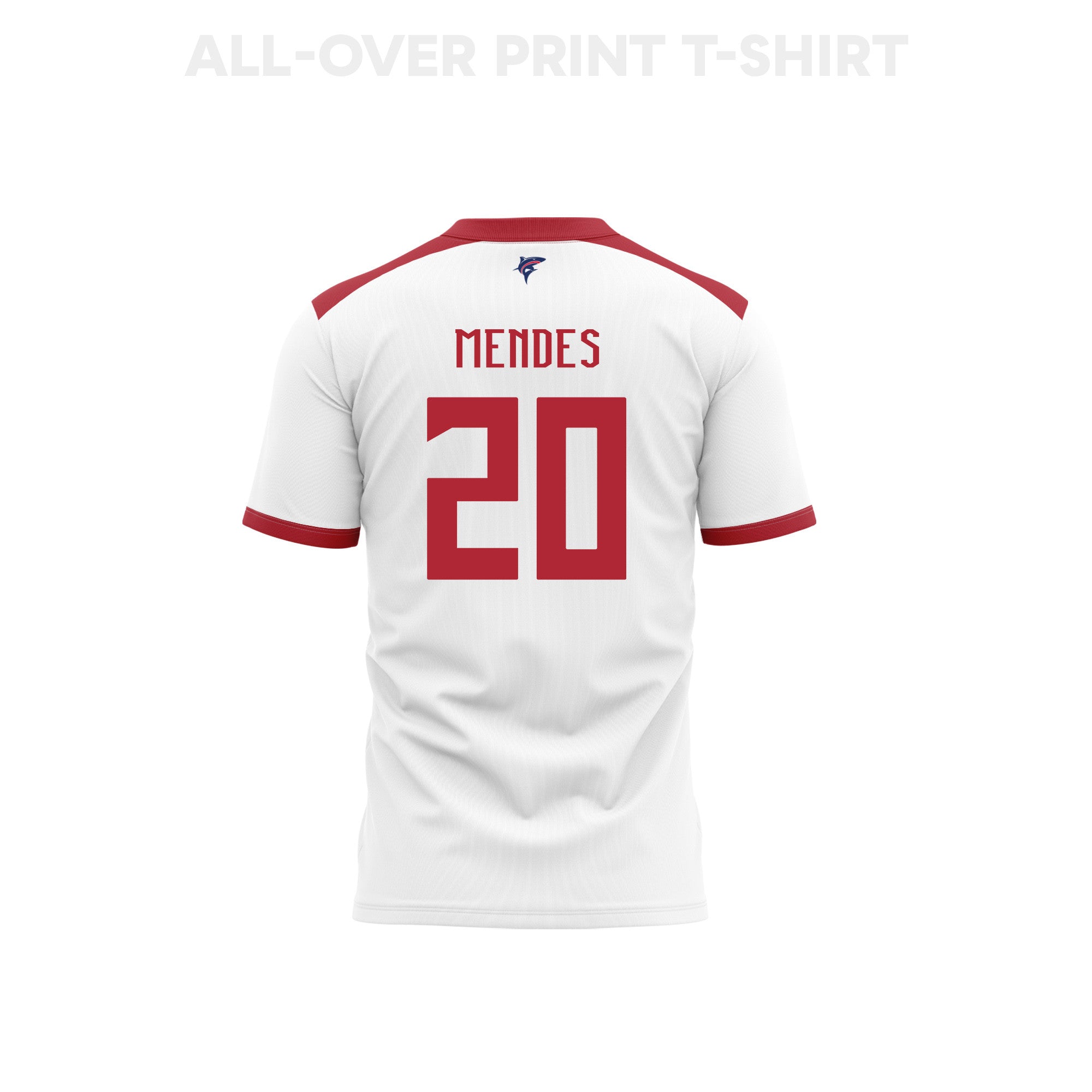 Ryan Mendes 20 Cape Verde 2026 Youth Away 3D T-shirt Fully Printed – White