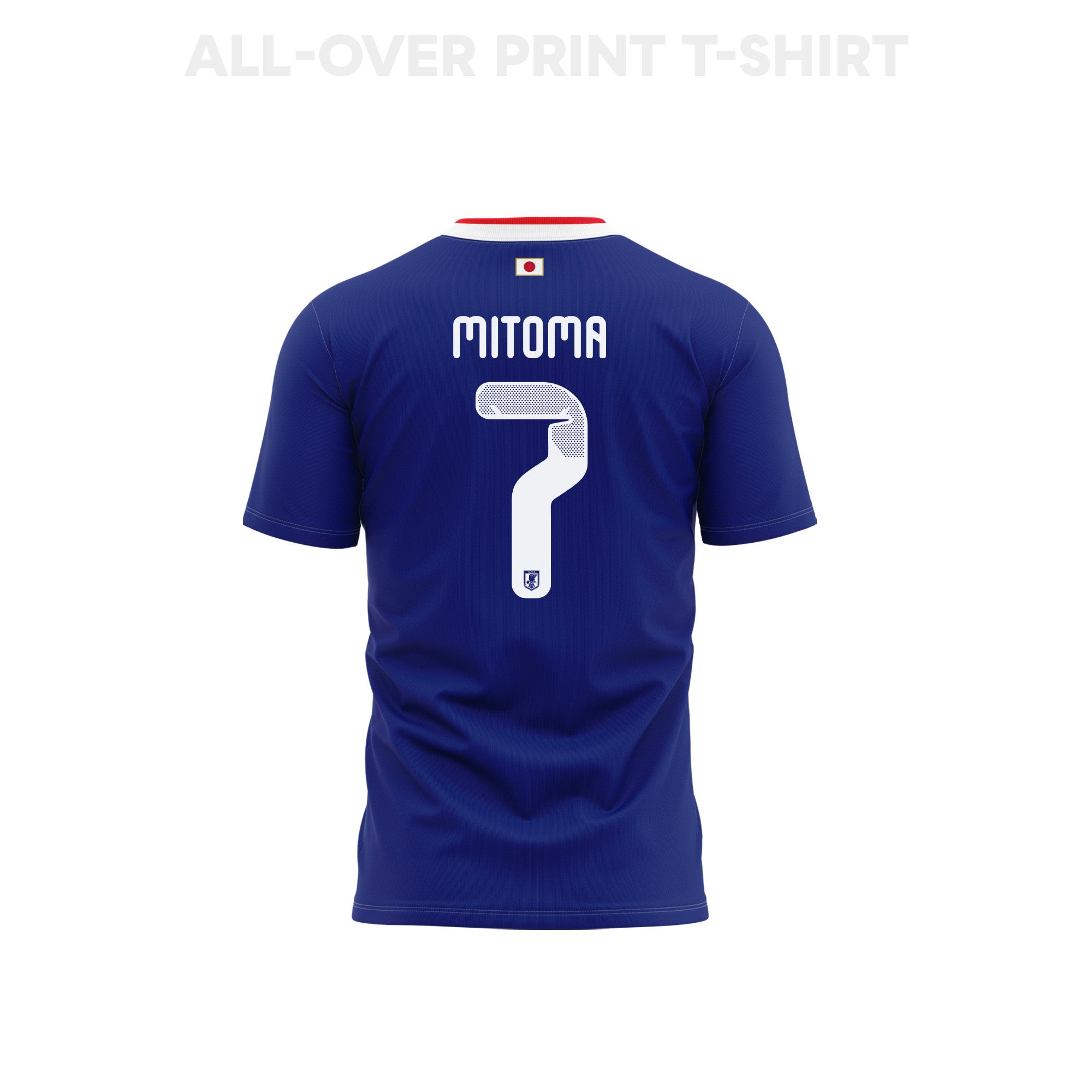Kaoru Mitoma 7 Japan 2026 Home 3D T-Shirt Fully Printed – Unisex, Blue