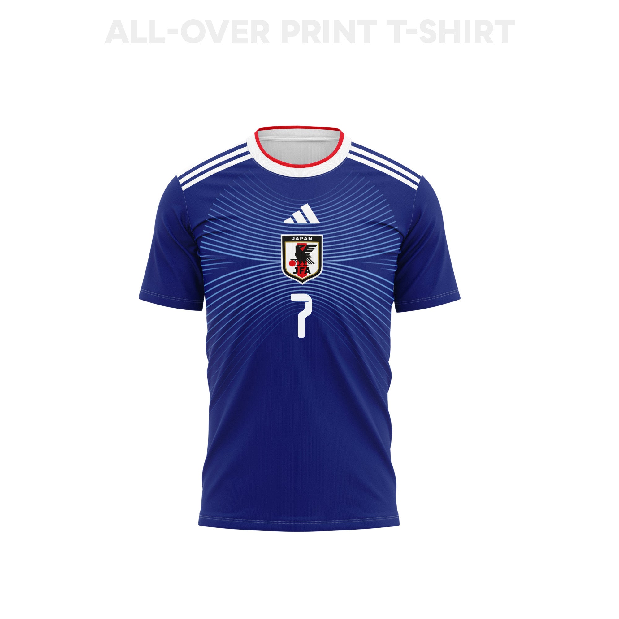 Kaoru Mitoma 7 Japan 2026 Home 3D T-Shirt Fully Printed – Unisex, Blue