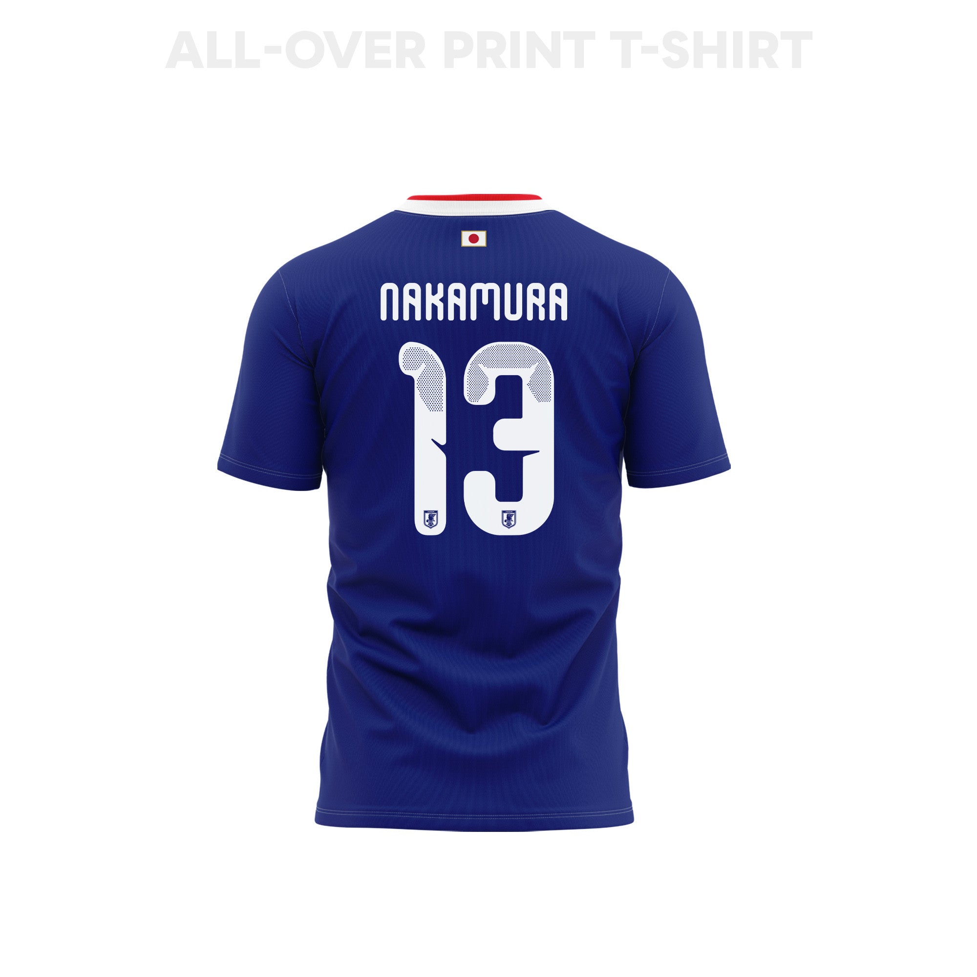Keito Nakamura 13 Japan 2026 Home 3D T-Shirt Fully Printed – Unisex, Blue