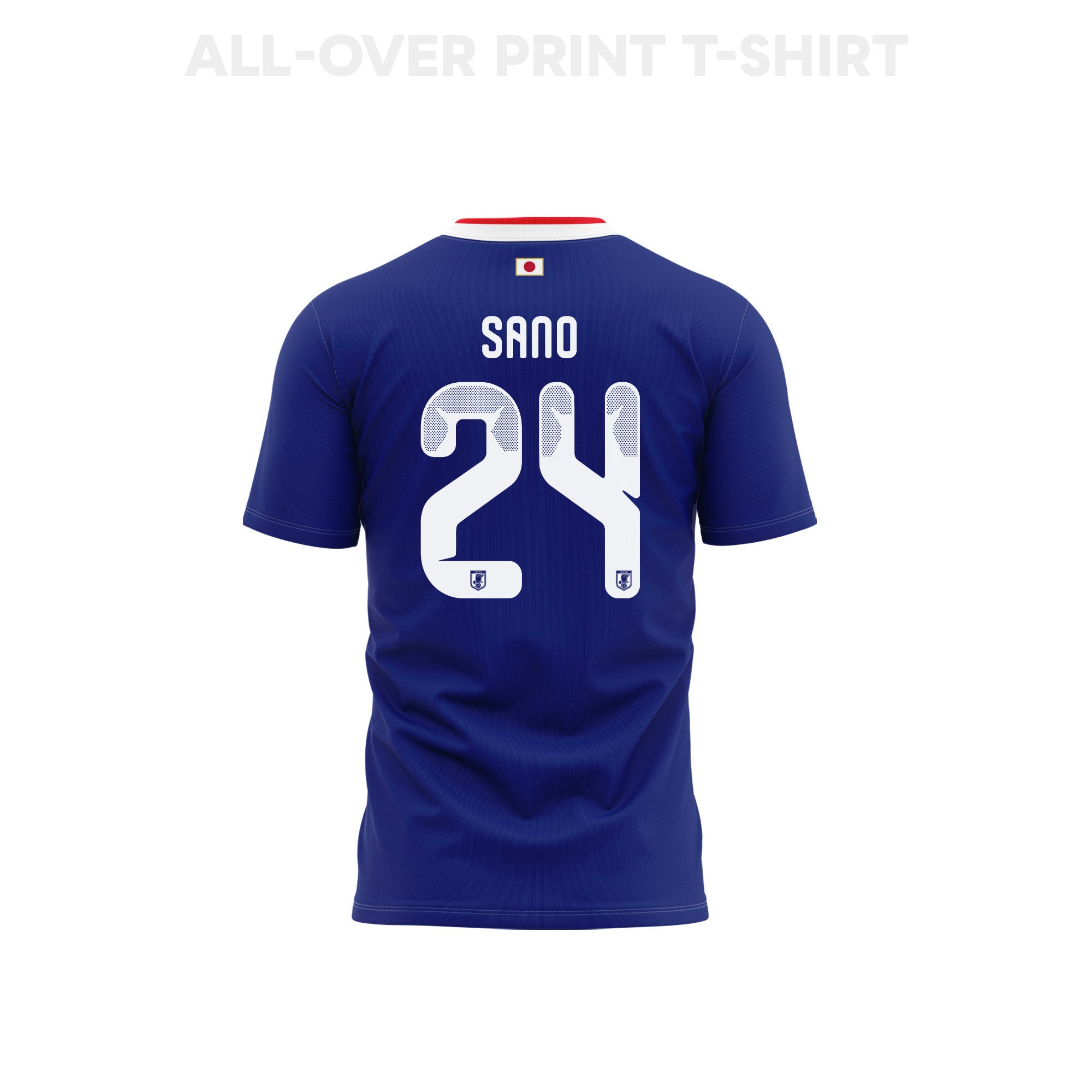 Kaishu Sano 24 Japan 2026 Youth Home 3D T-shirt Fully Printed – Blue