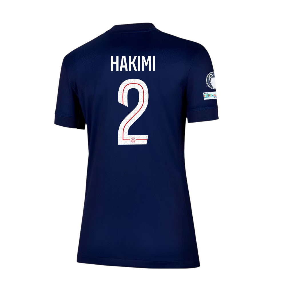 Achraf Hakimi 2 Paris Saint-Germain 25/26 Final Match Details Edition Home Jersey - Women, Navy
