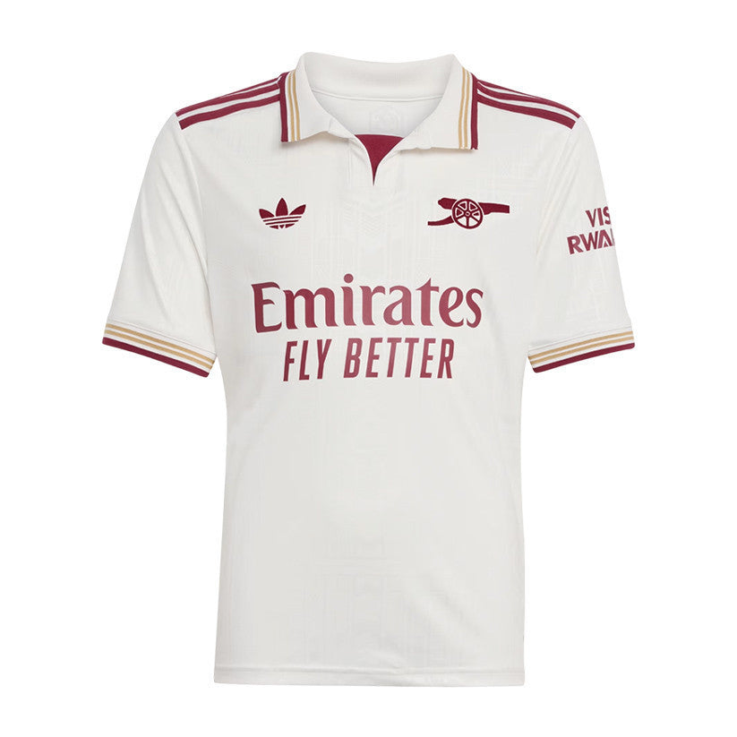 Gabriel Jesus 9 Arsenal 25/26 Third YOUTH Jersey - White