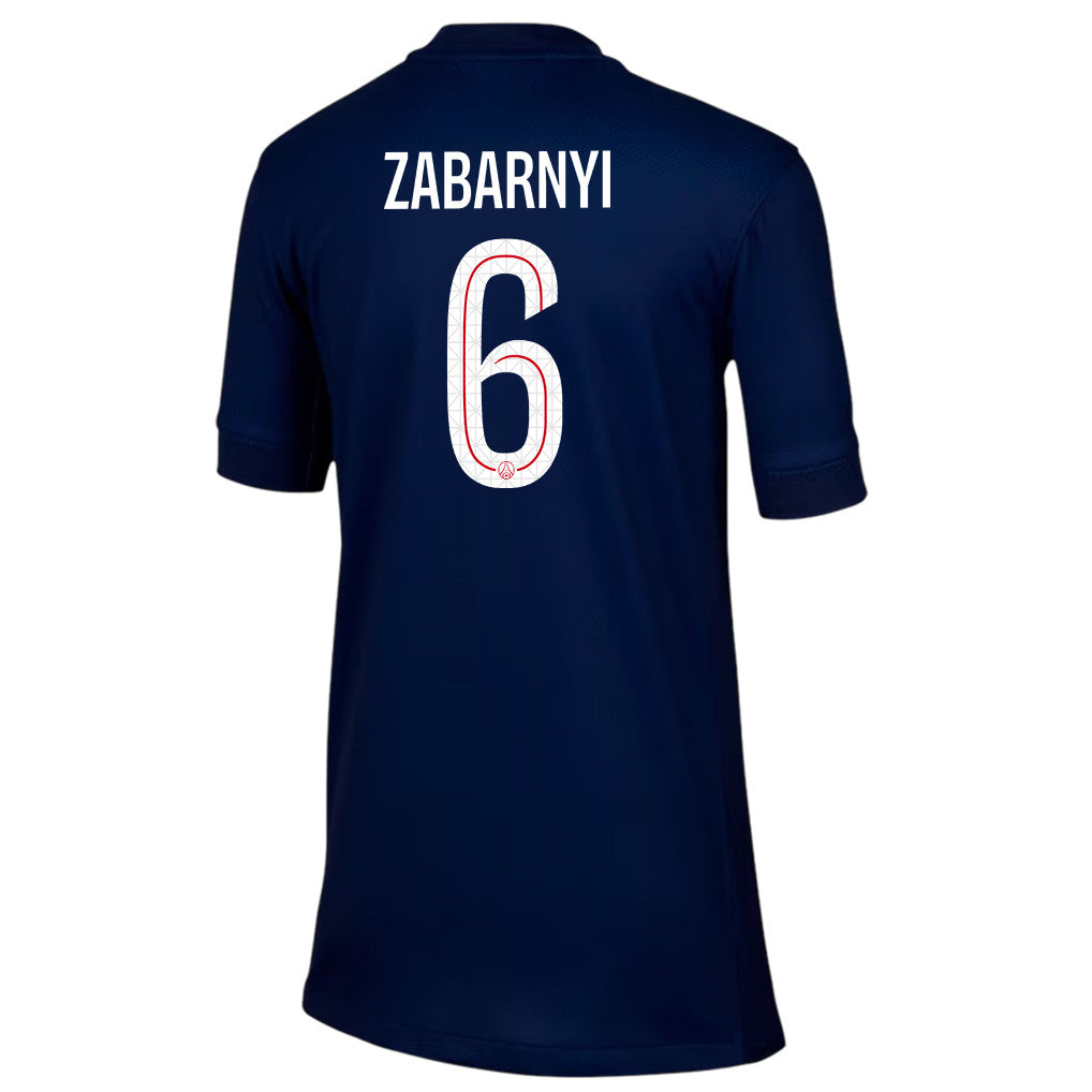 Illia Zabarnyi 6 Paris Saint-Germain 25/26 Home YOUTH Jersey - Navy