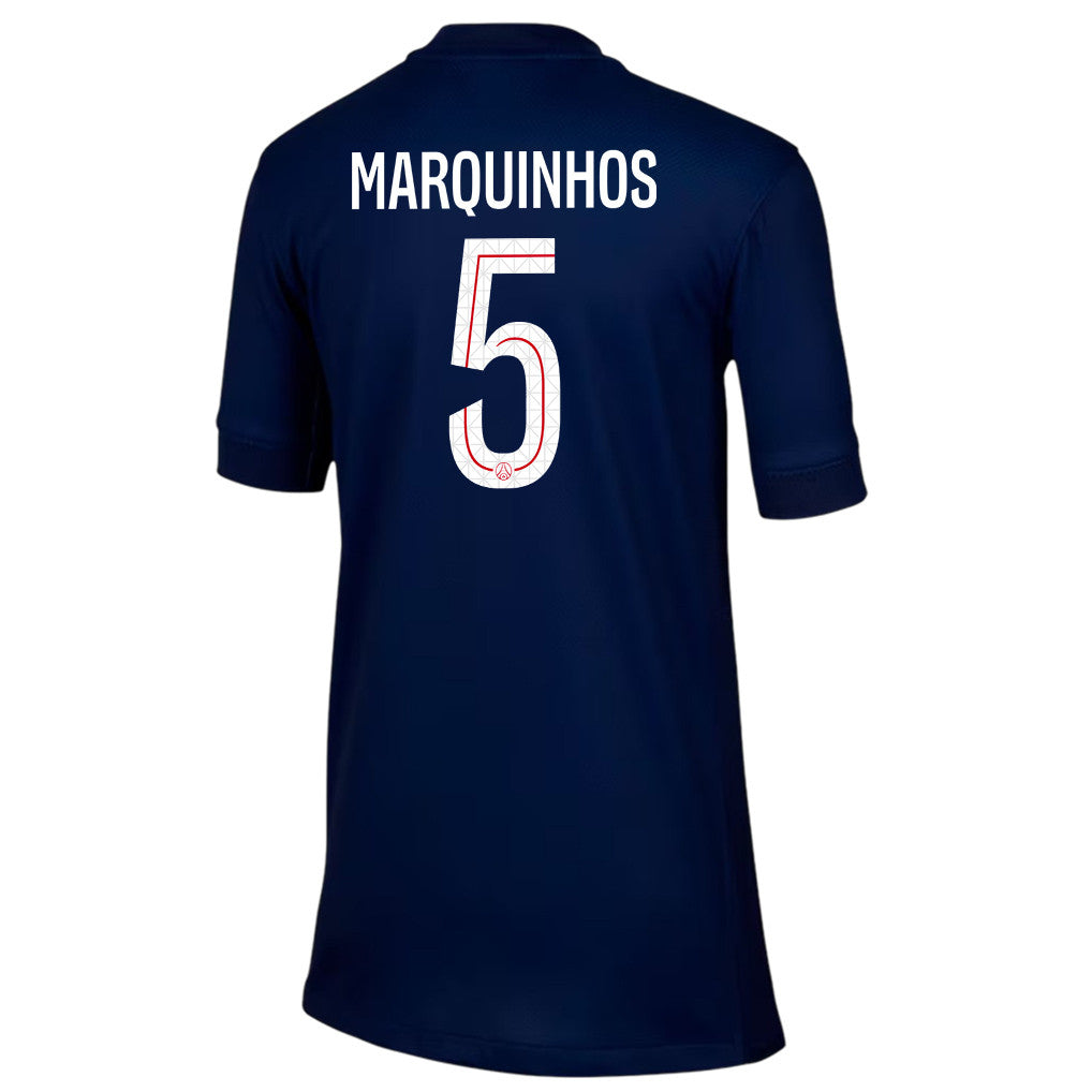 Marquinhos 5 Paris Saint-Germain 25/26 Home YOUTH Jersey - Navy