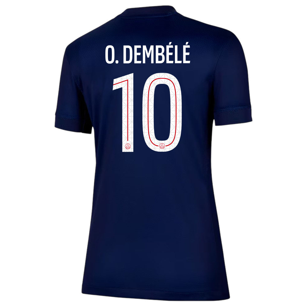 Ousmane Dembélé 10 Paris Saint-Germain 25/26 Home Women Jersey - Navy