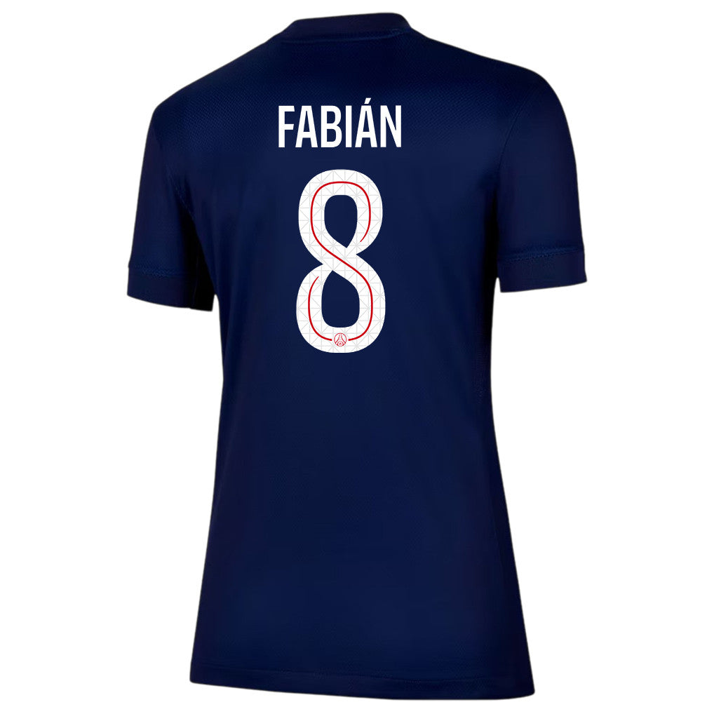 Fabián Ruiz 8 Paris Saint-Germain 25/26 Home Women Jersey - Navy