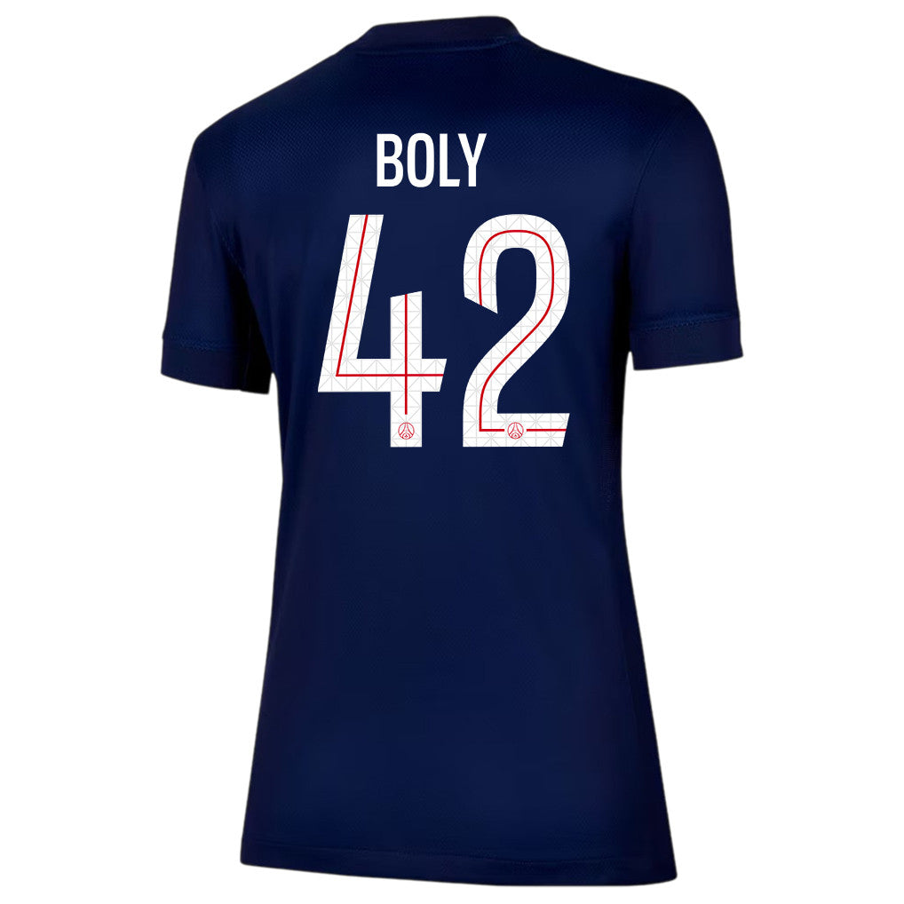 David Boly 42 Paris Saint-Germain 25/26 Home Women Jersey - Navy