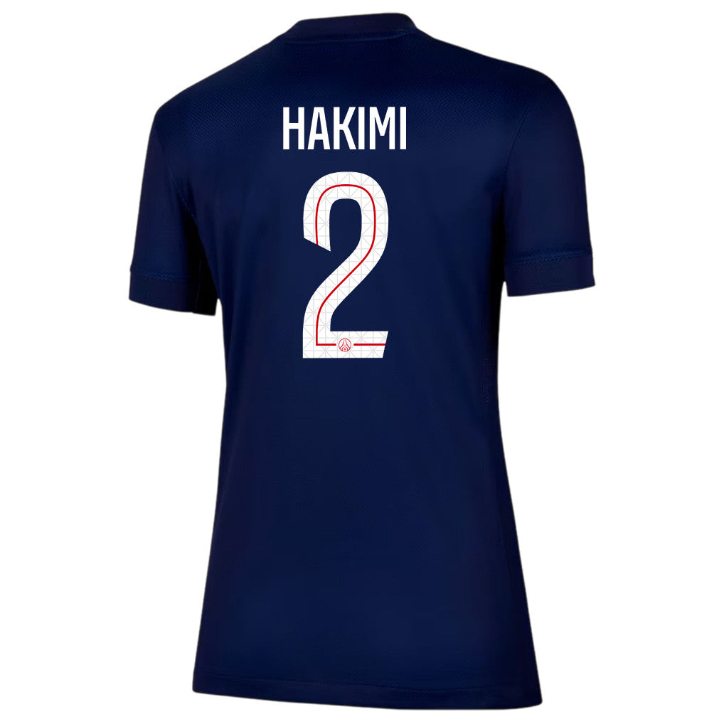 Achraf Hakimi 2 Paris Saint-Germain 25/26 Home Women Jersey - Navy