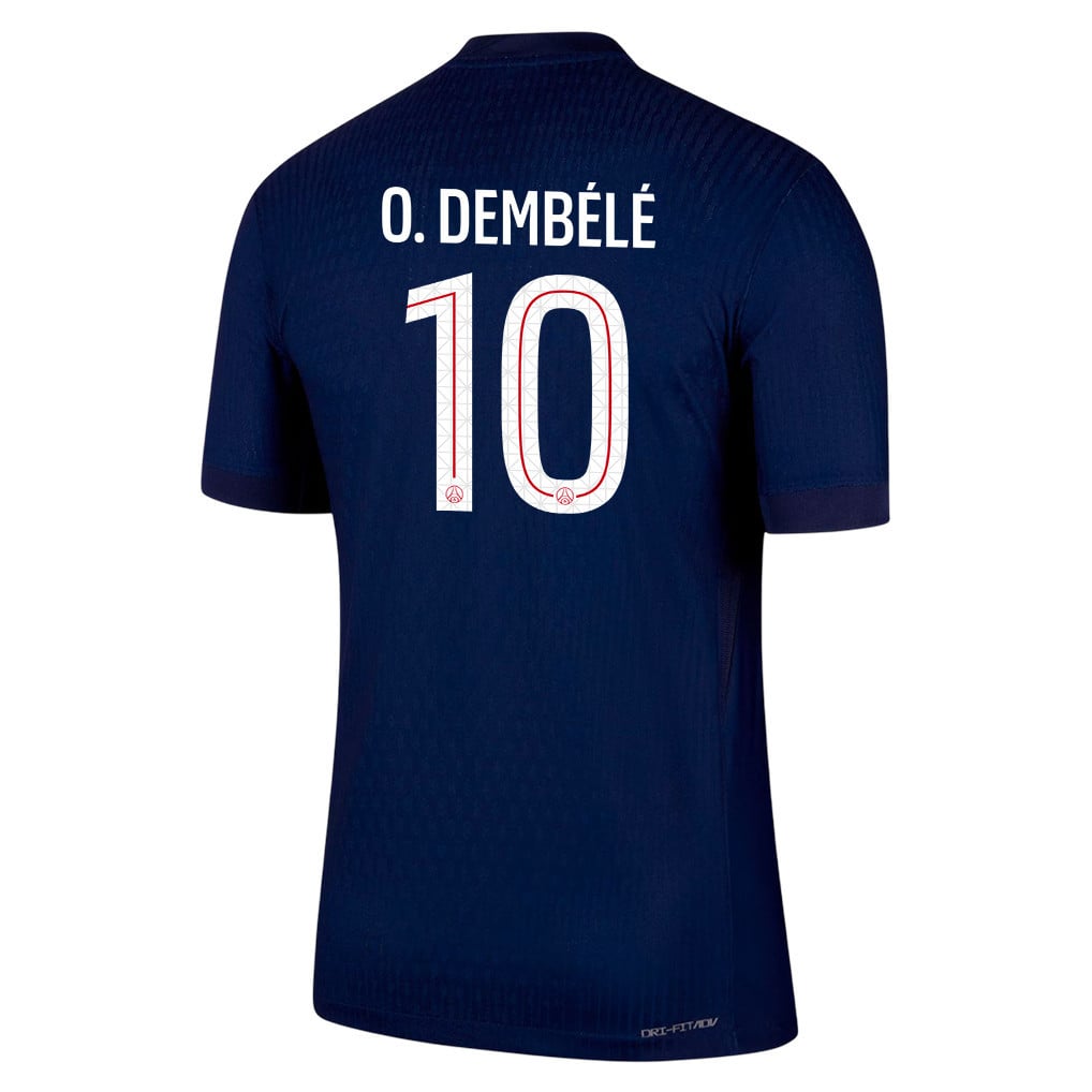 Ousmane Dembélé 10 Paris Saint-Germain 25/26 Home Men Jersey - Navy