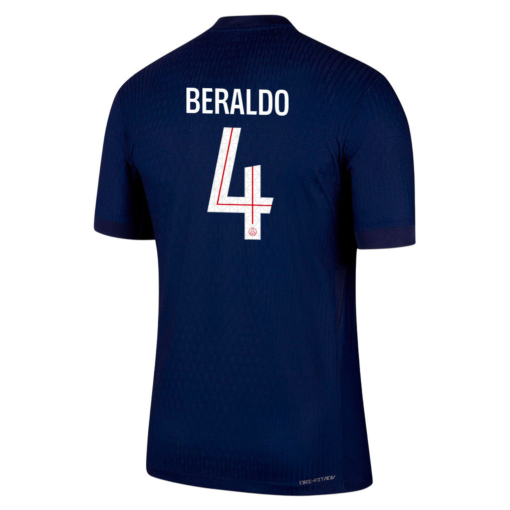 Lucas Beraldo 4 Paris Saint-Germain 25/26 Home Men Jersey - Navy