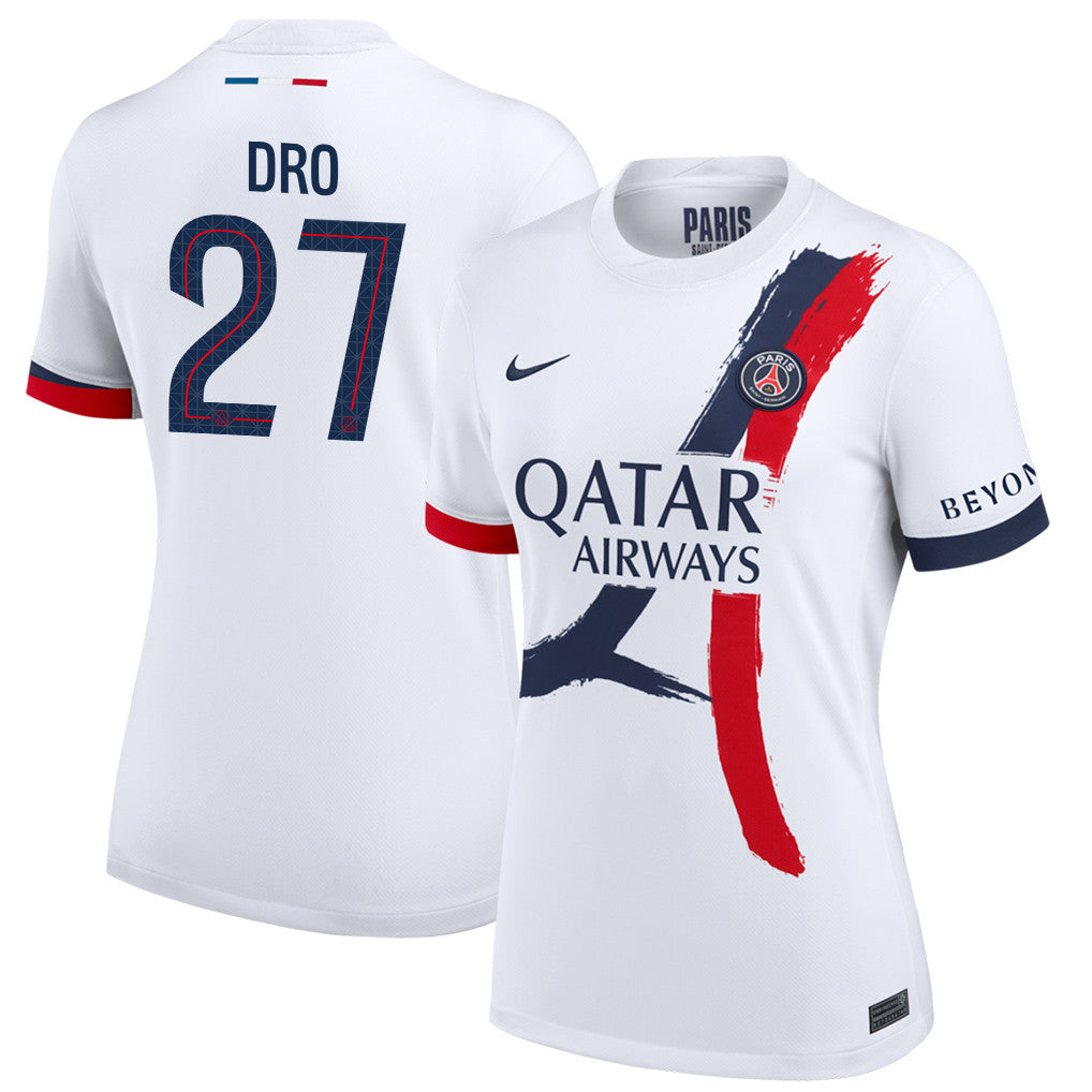 Dro Fernández 27 Paris Saint-Germain 25/26 Away Women Jersey - White