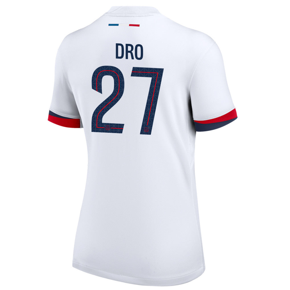 Dro Fernández 27 Paris Saint-Germain 25/26 Away Women Jersey - White