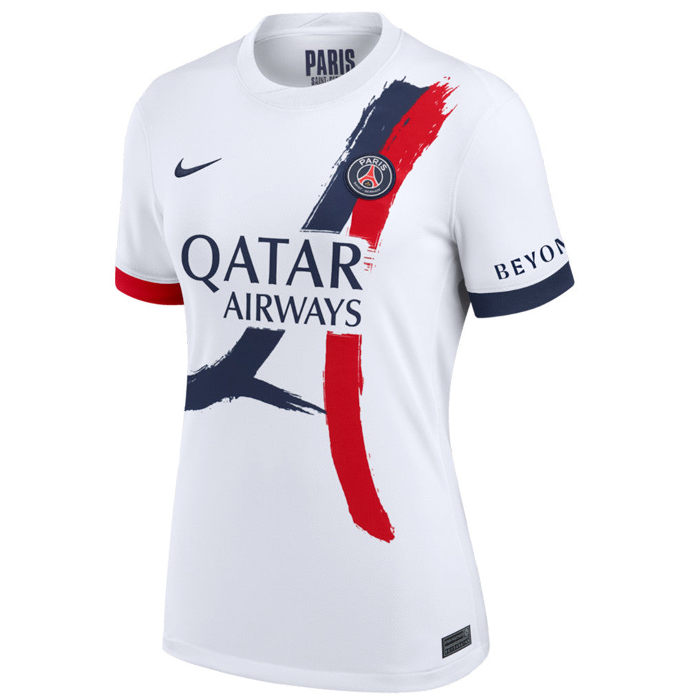 João Neves 87 Paris Saint-Germain 25/26 Away Women Jersey - White