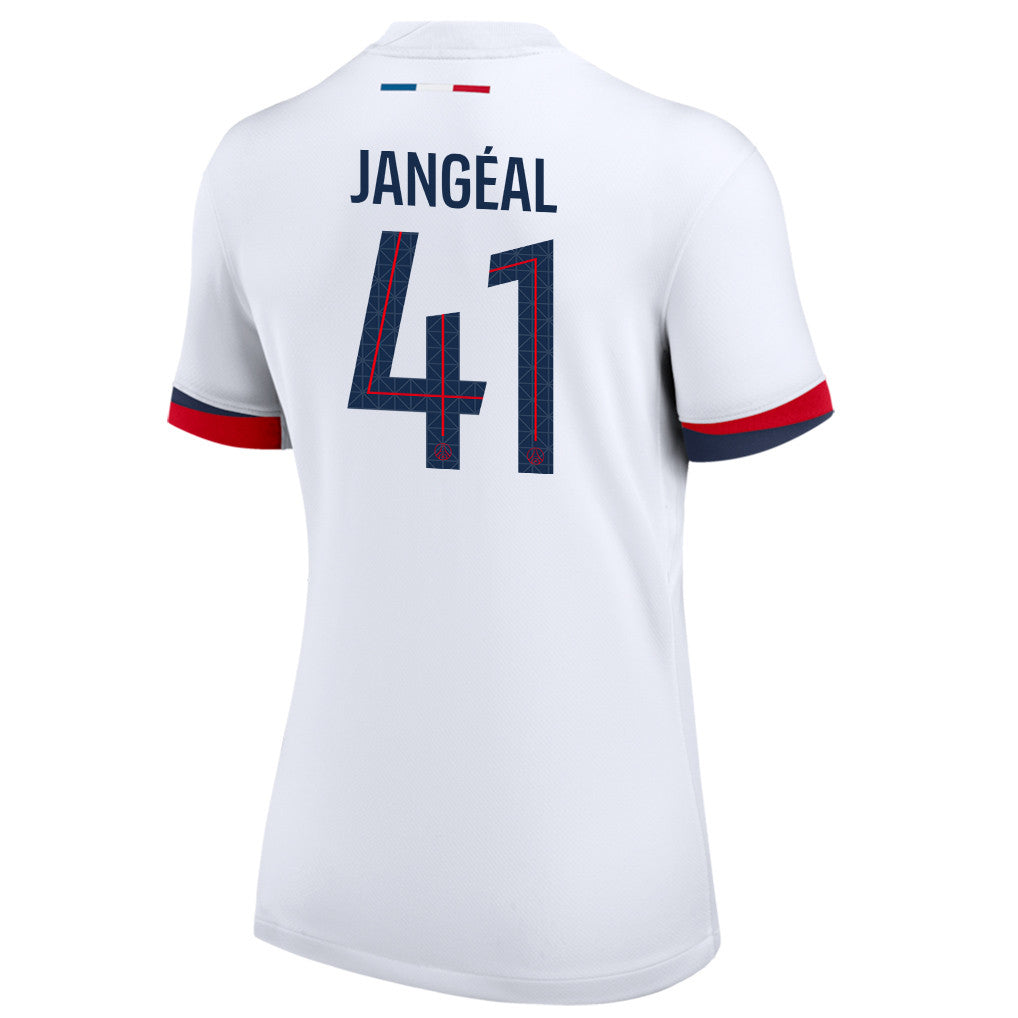 Mathis Jangeal 41 Paris Saint-Germain 25/26 Away Women Jersey - White