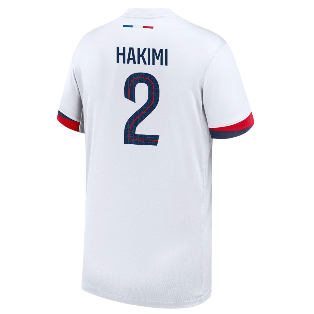 Achraf Hakimi 2 Paris Saint-Germain 25/26 Away YOUTH Jersey - White