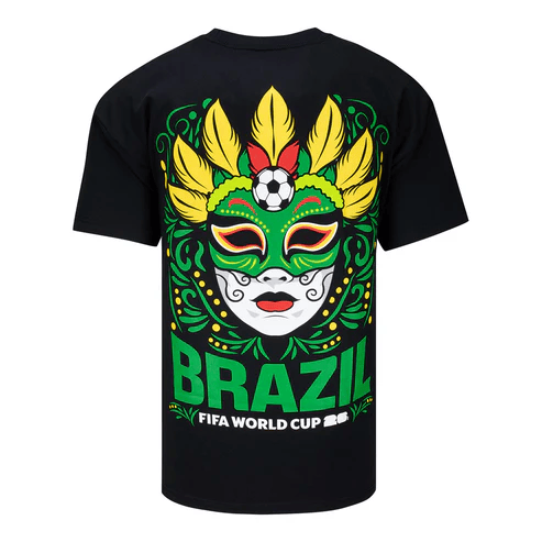 Brazil Rally FIFA World Cup 2026 T-Shirt Unisex - Black