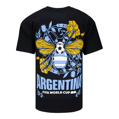 Argentina Rally FIFA World Cup 2026 T-Shirt Unisex - Black