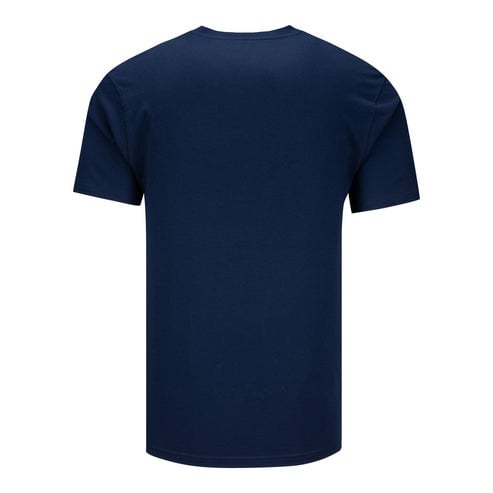 Colombia FIFA World Cup 2026 Striped Soccer Ball Graphic T-Shirt - Navy